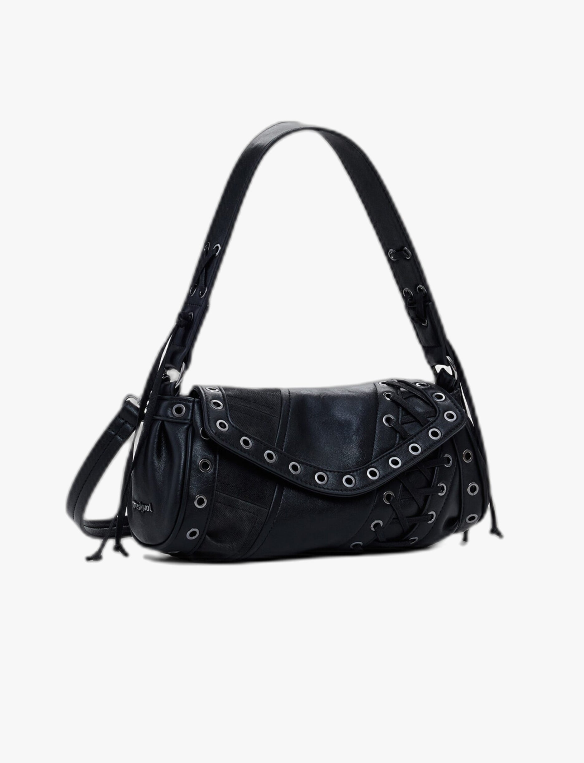 Desigual Bag Tango Patch Zarauz 25WAXP36 - תיק צד דיזיגוואל שחור לנשים