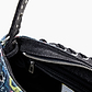 Desigual Bag Pizzicato Zarauz 25WAXD22 - תיק צד שחור גרפיטי דיזיגוואל לנשים