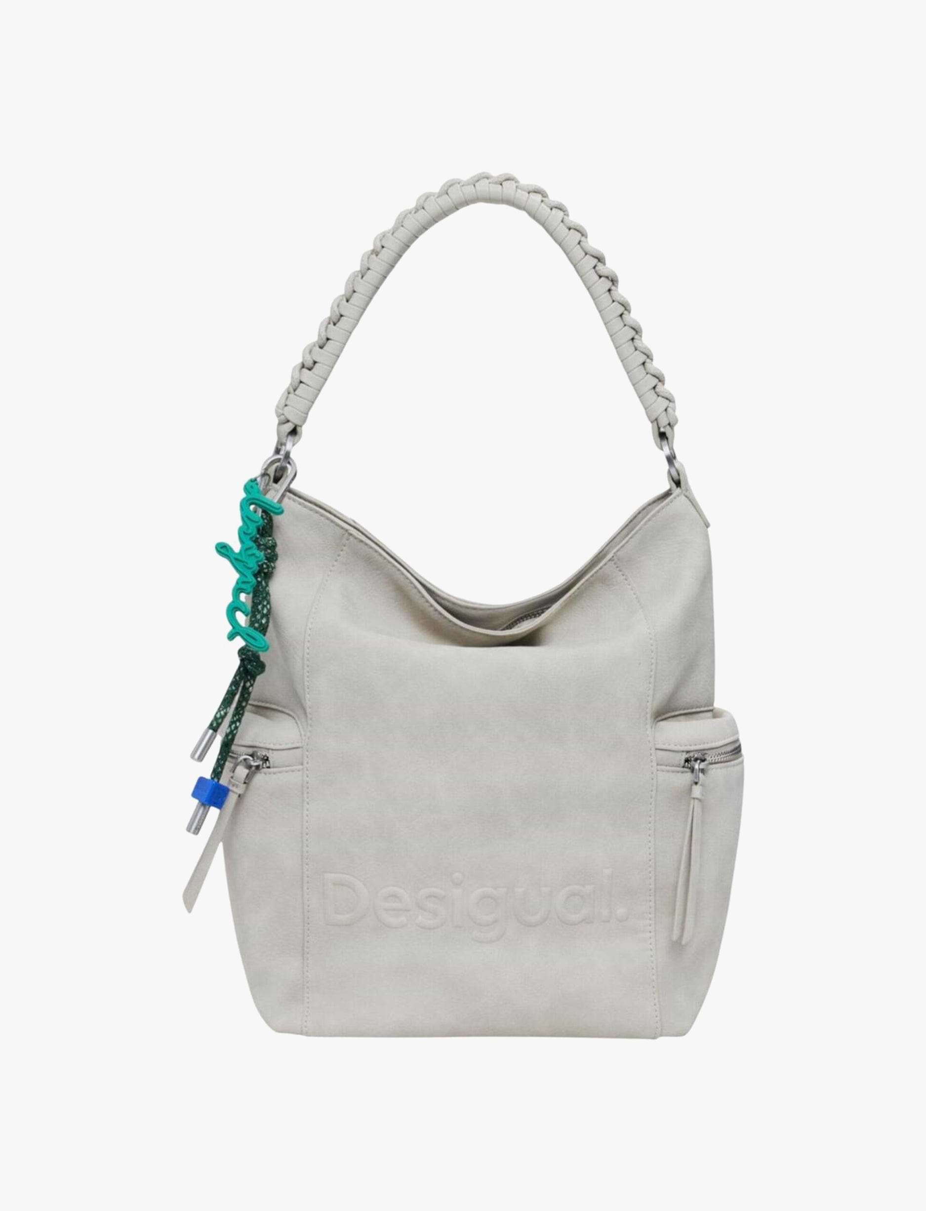 Desigual Back Half Logo Arica Piedra 25WAKP30 - תיק גב דיזיגוואל לנשים