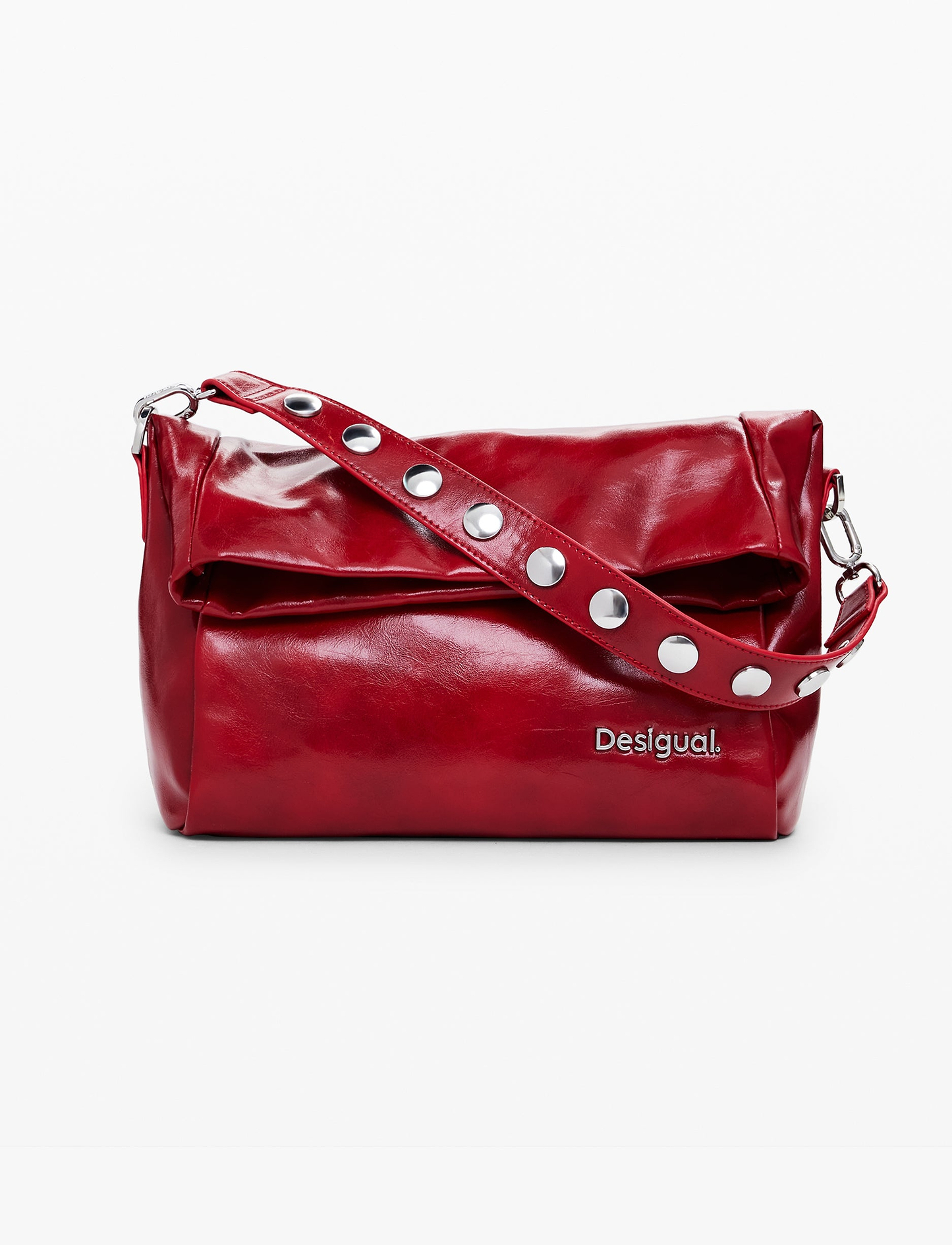 Desigual Bag Reprise Red Valentine Loverty 25WAXPCA - תיק צד דיזיגוואל אדום לנשים