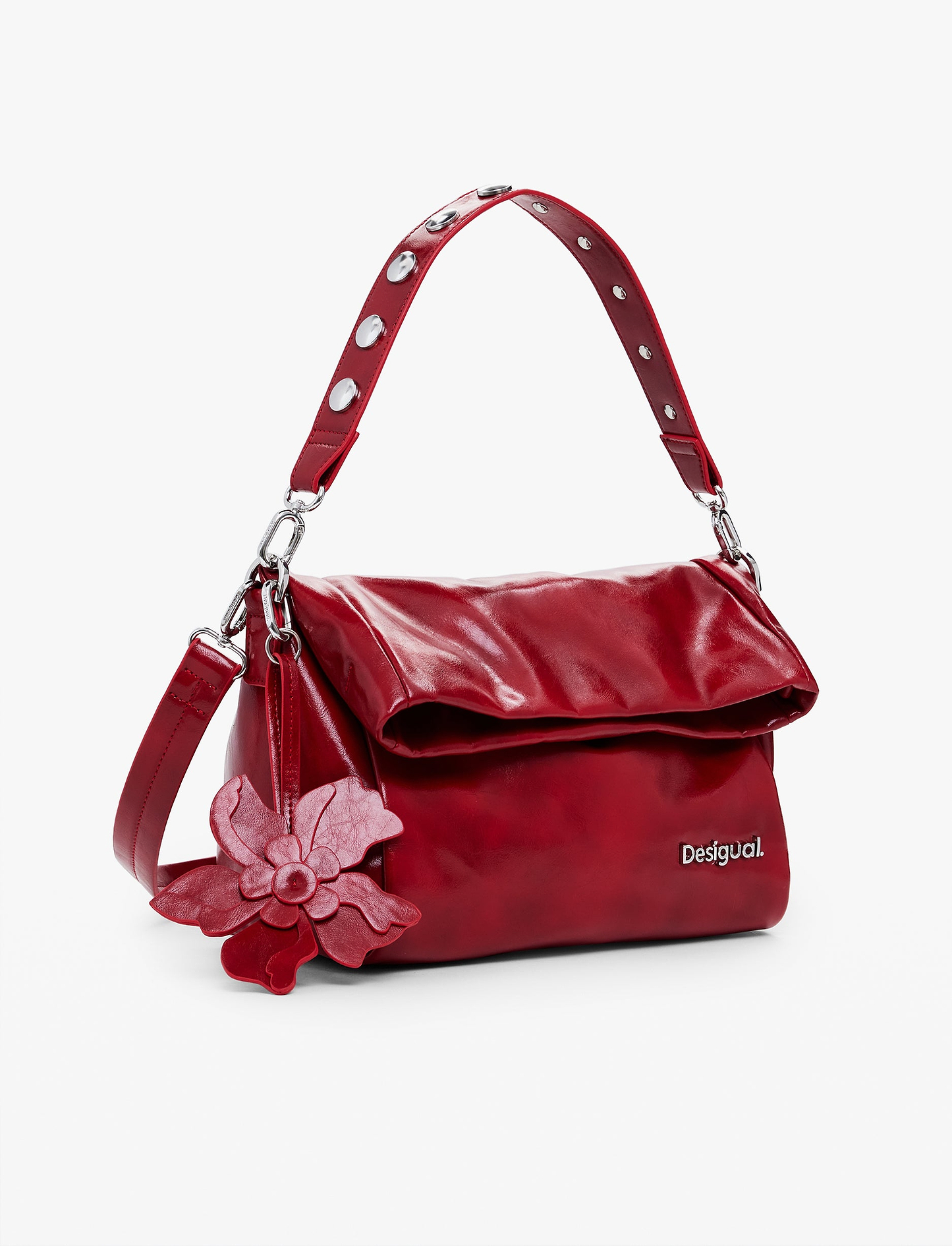 Desigual Bag Reprise Red Valentine Loverty 25WAXPCA - תיק צד דיזיגוואל אדום לנשים