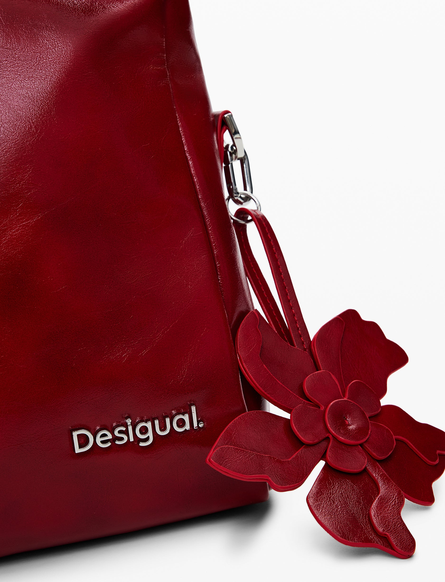 Desigual Bag Reprise Red Valentine Loverty 25WAXPCA - תיק צד דיזיגוואל אדום לנשים