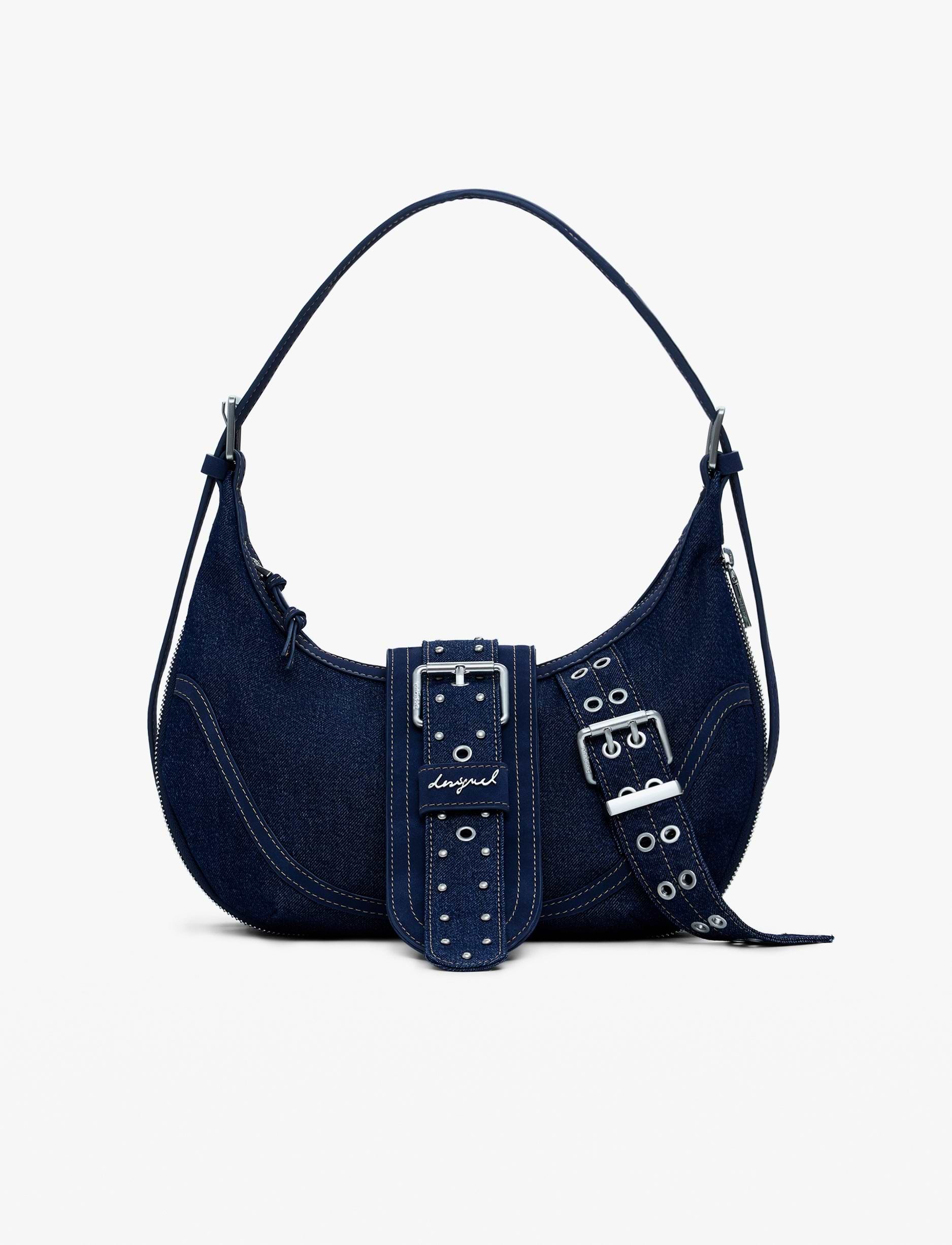 Desigual Bag Bindella Calgary 25WAXD24 - תיק צד כחול דיזיגוואל לנשים