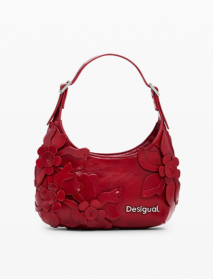 Desigual Bag Reprise Valentine Haiti 25WAXPC9 - תיק צד אדום דיזיגוואל לנשים