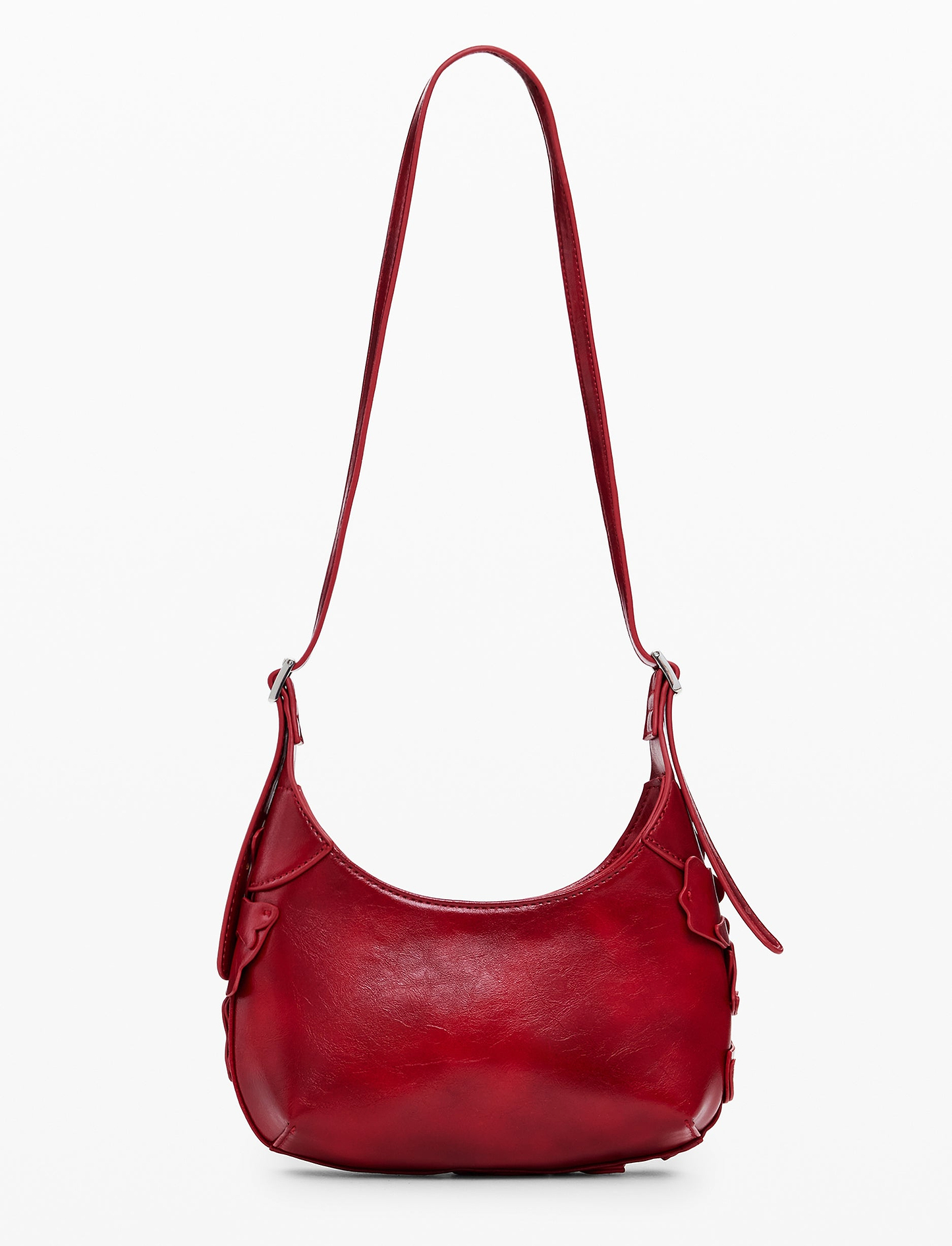 Desigual Bag Reprise Valentine Haiti 25WAXPC9 - תיק צד אדום דיזיגוואל לנשים