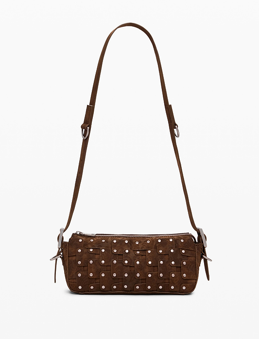 Desigual Bag New Patch 25WAXPBO - תיק צד דיזיגוואל חום לנשים