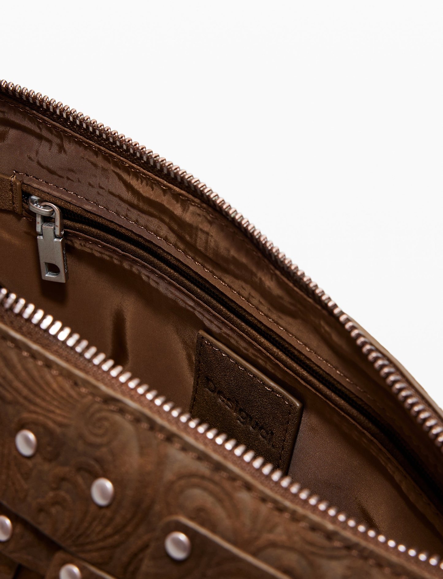 Desigual Bag New Patch 25WAXPBO - תיק צד דיזיגוואל חום לנשים