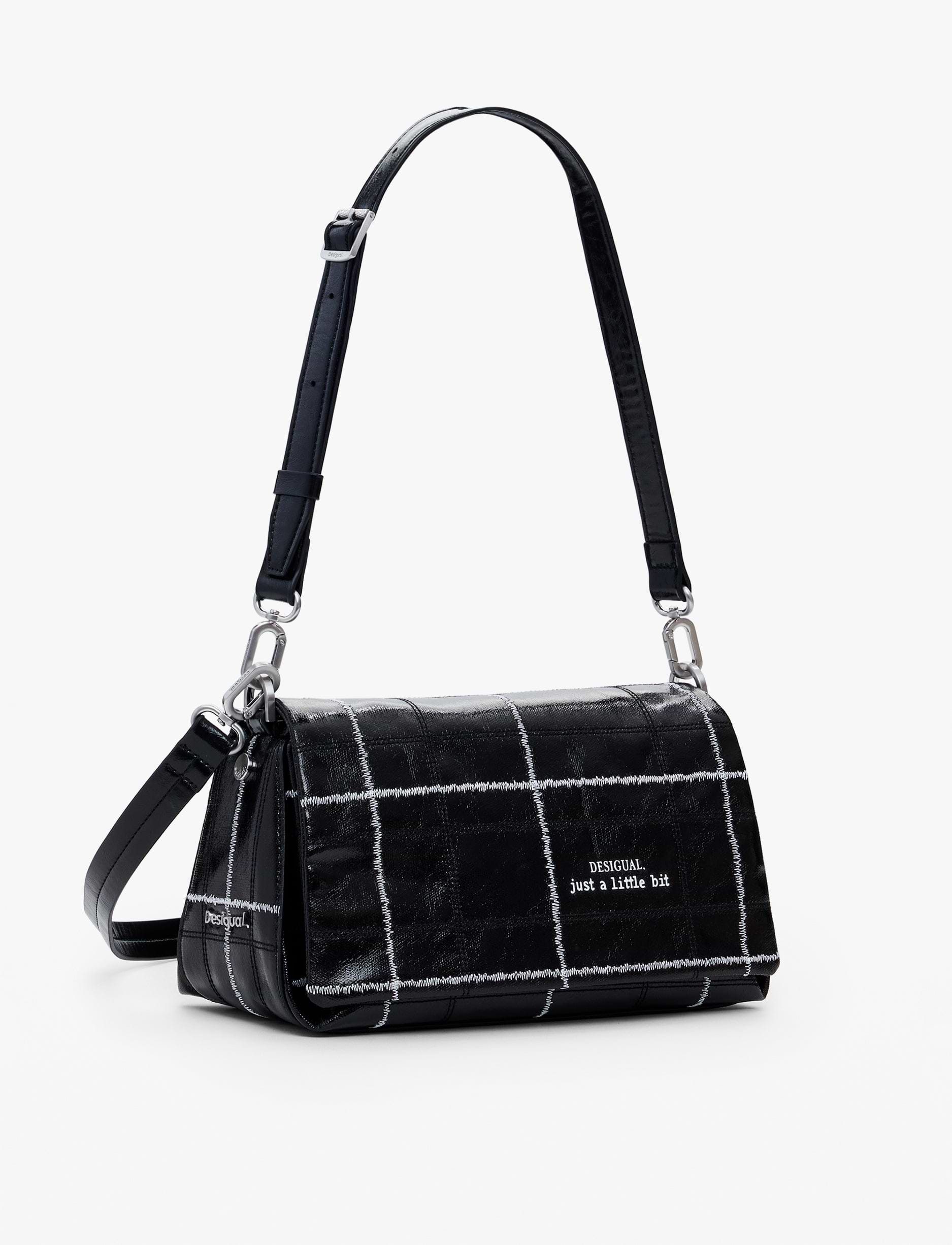 Desigual Bag Mai-Tai Naron Mini Flap 25WAXA50 - תיק צד דיזיגוואל שחור לנשים