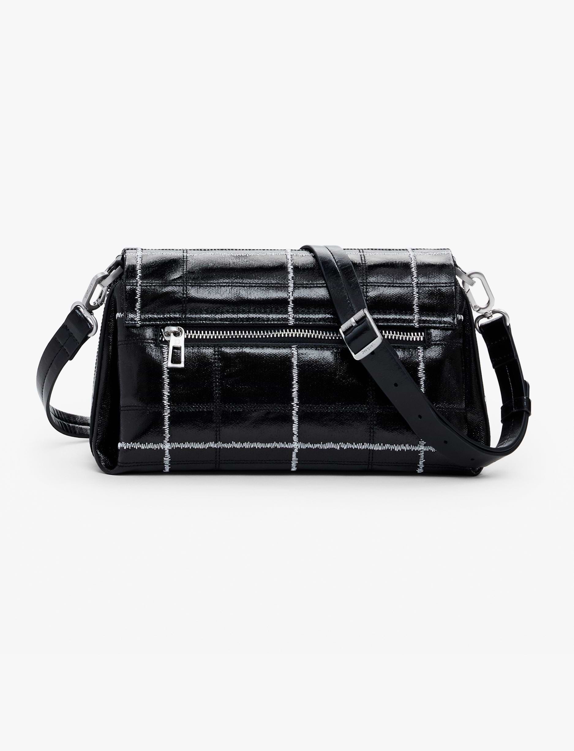 Desigual Bag Mai-Tai Naron Mini Flap 25WAXA50 - תיק צד דיזיגוואל שחור לנשים