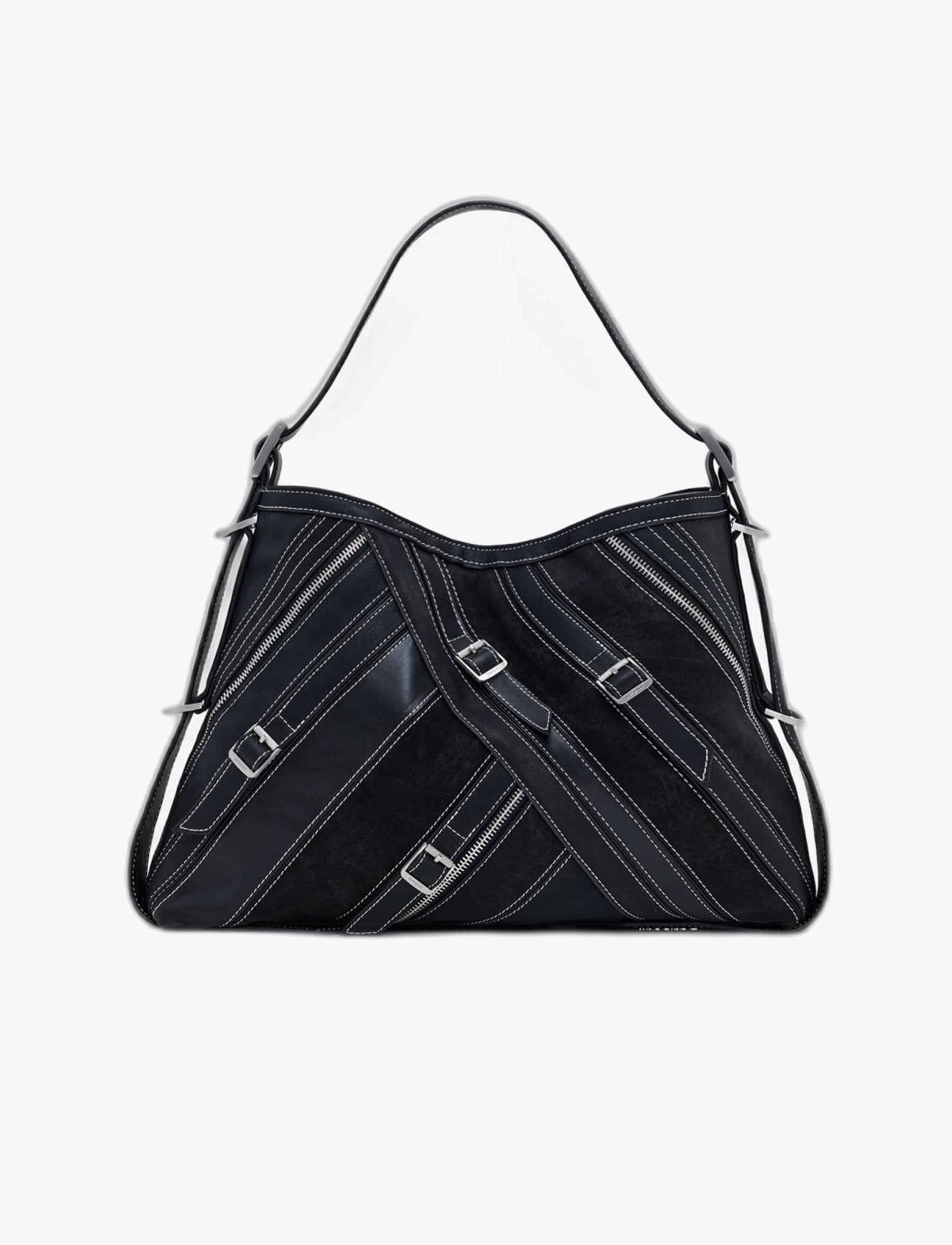 Desigual Bag Fibonacci Buxton Mini 25WAXP72 - תיק צד דיזיגוואל שחור לנשים