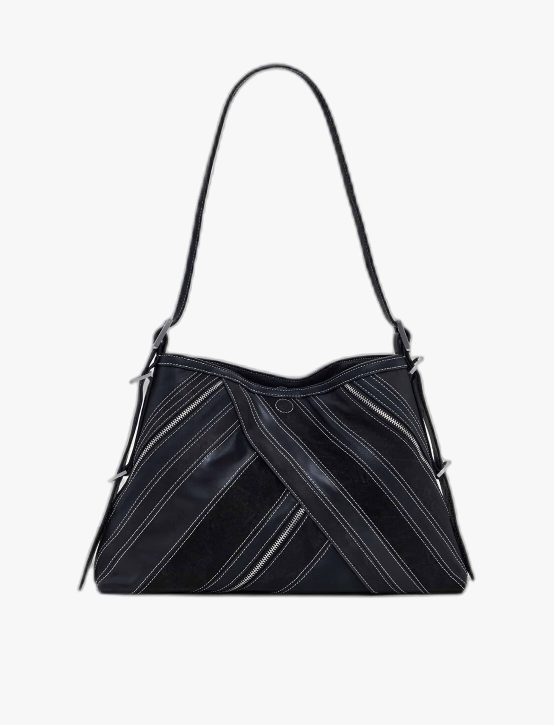 Desigual Bag Fibonacci Buxton Mini 25WAXP72 - תיק צד דיזיגוואל שחור לנשים