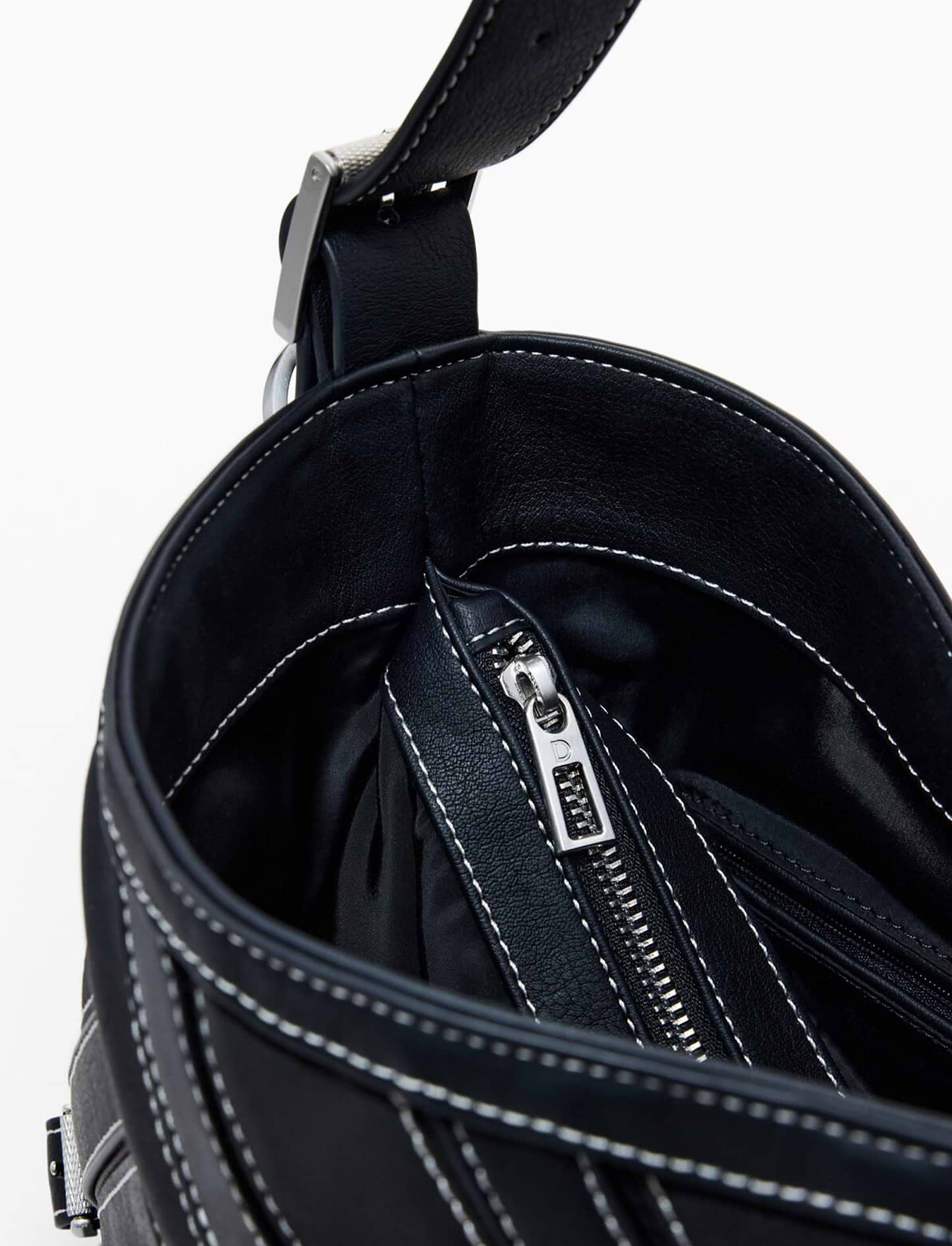 Desigual Bag Fibonacci Buxton Mini 25WAXP72 - תיק צד דיזיגוואל שחור לנשים