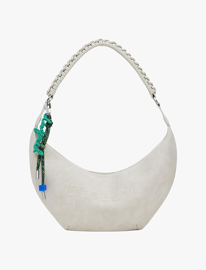 Desigual Bag Half Logo Zante Piedra 25WAXPB3 - תיק צד דיזיגוואל לנשים