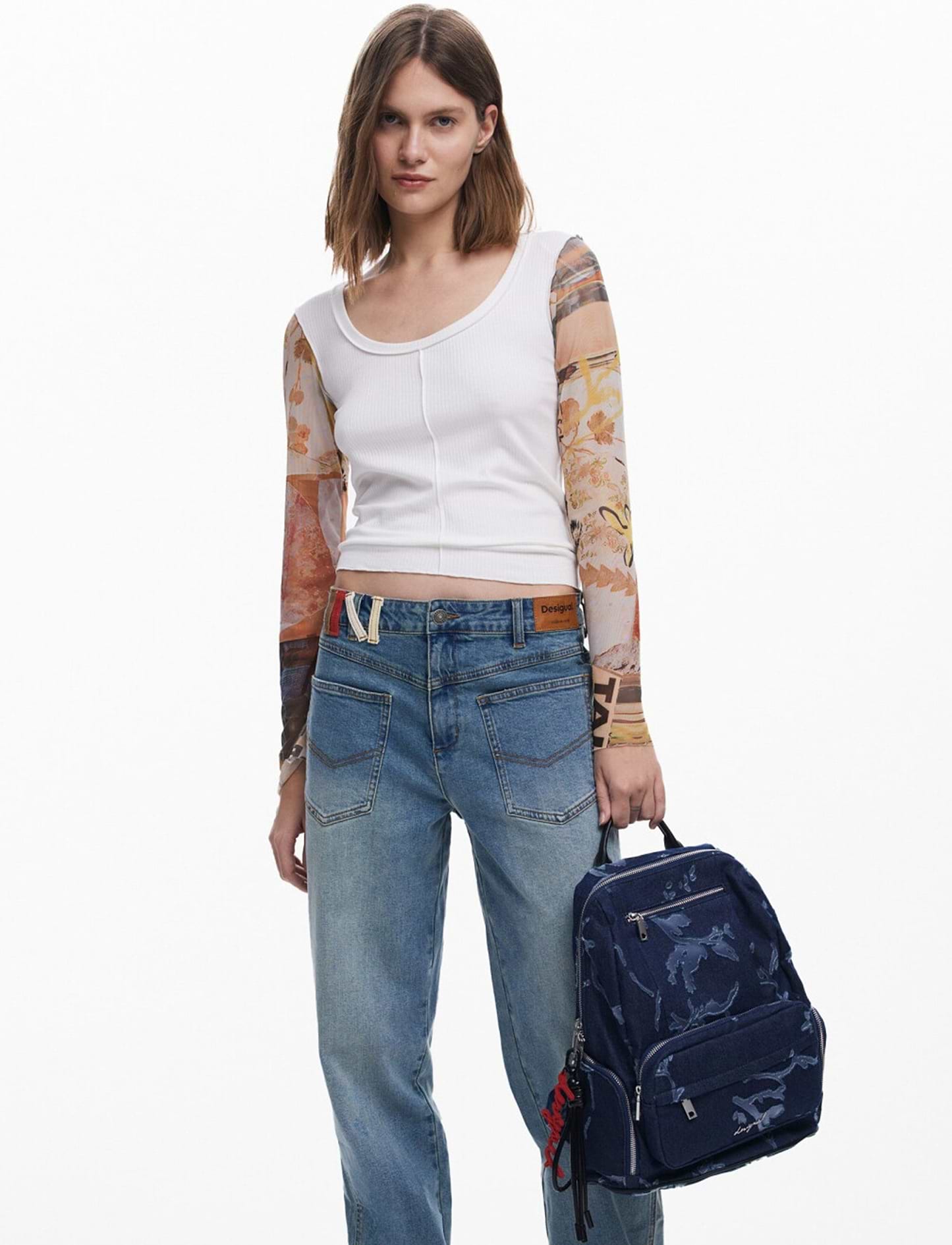 Desigual Back Kilo Chester Mini 25WAKD05 - תיק גב דיזיגוואל לנשים