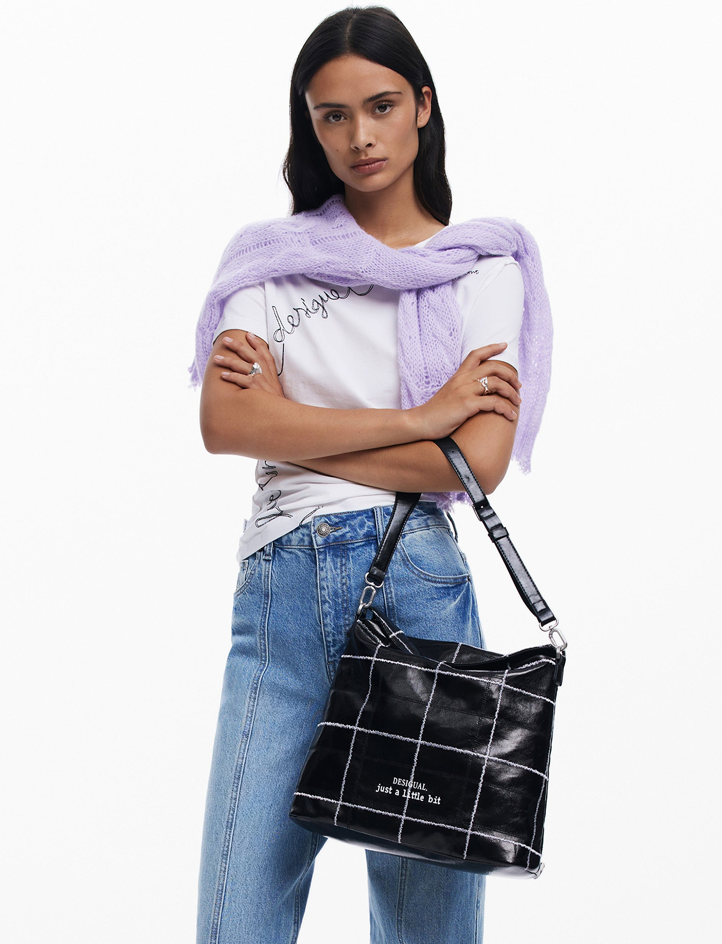 Desigual Back Mai-Tai Jersey 25WAKA07 - תיק גב דיזיגוואל שחור לנשים