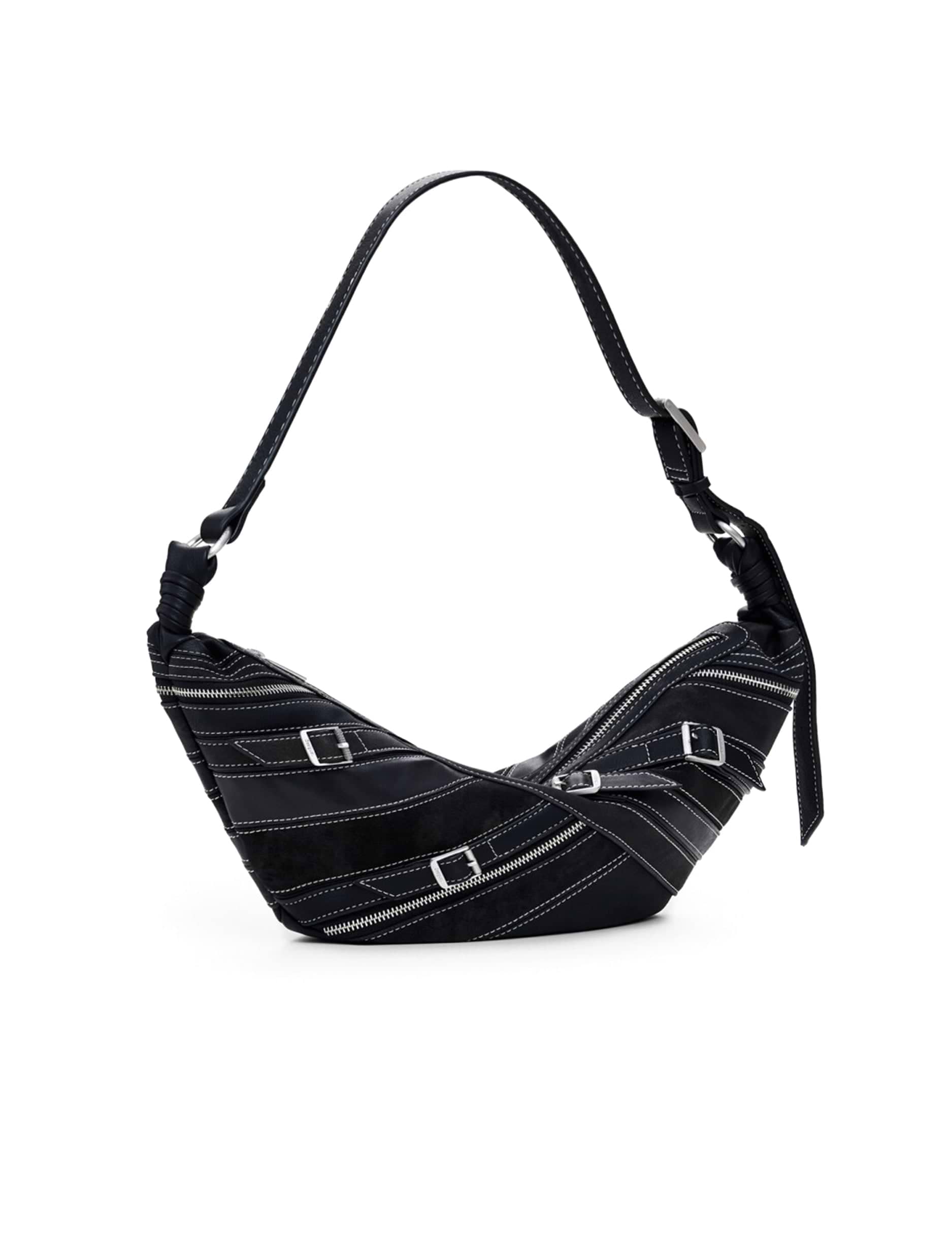 Desigual Bag Fibonacci Munster 2.0 25WAXP73 - תיק צד שחור דיזיגוואל לנשים