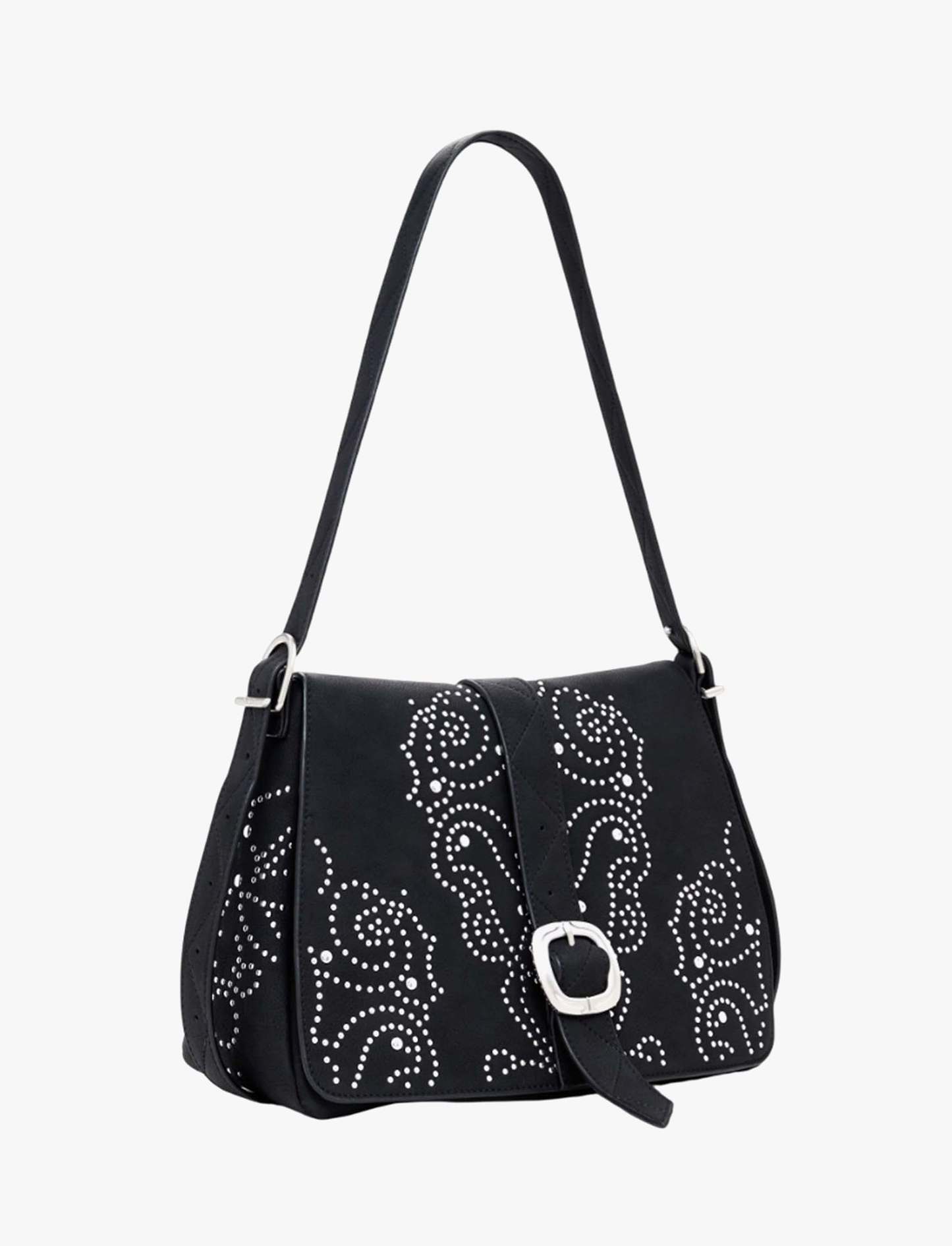 Desigual Bag Poker Face Posadas Mini 2.0 25WAXPBH - תיק דיזגוואל לנשים