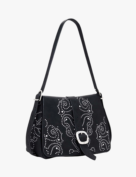 Desigual Bag Poker Face Posadas Mini 2.0 25WAXPBH - תיק דיזגוואל לנשים