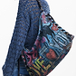Desigual Bag Pizzicato Leiria 25WAXD23 - תיק צד שחור גרפיטי דיזיגוואל לנשים