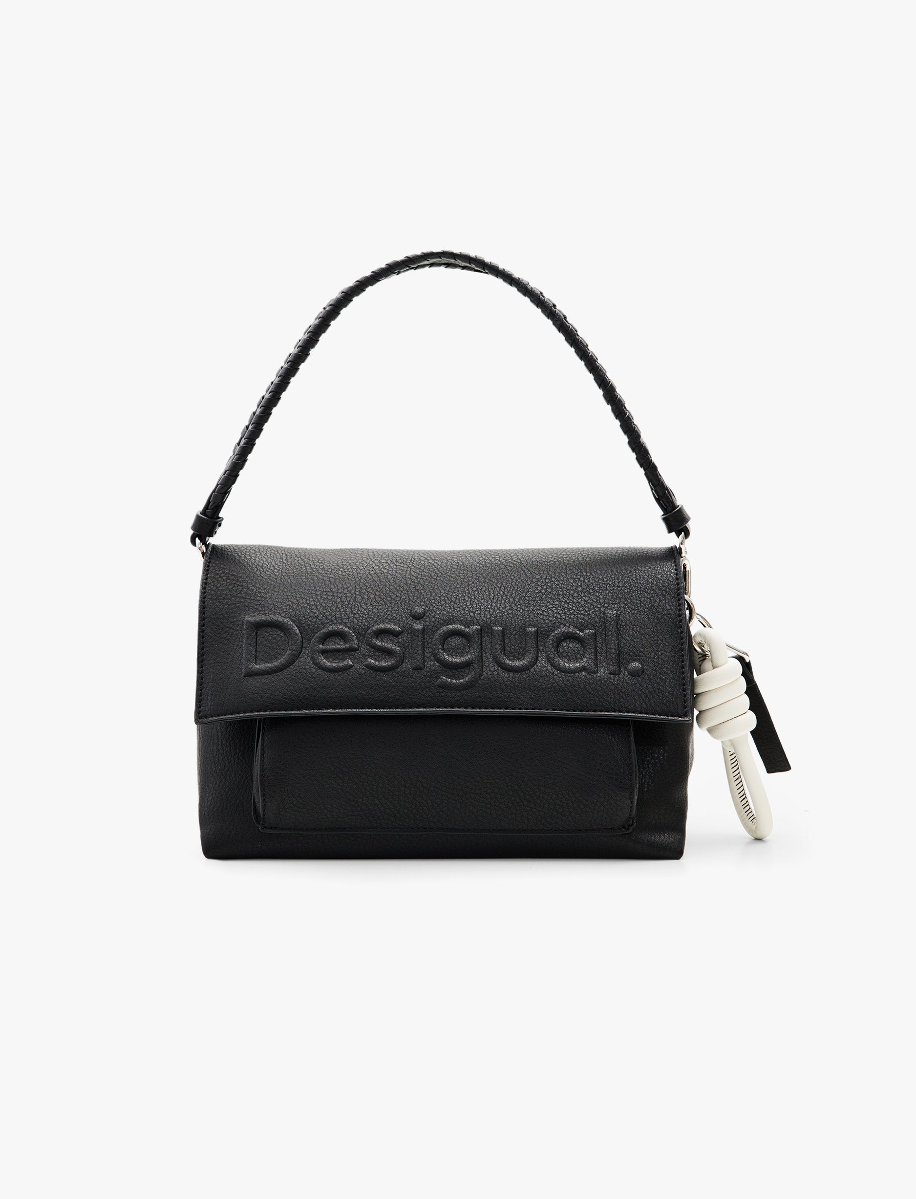 Desigual Bag Half Logo 24 Venecia 2.0 - תיק קרוסבודי בצבע שחור