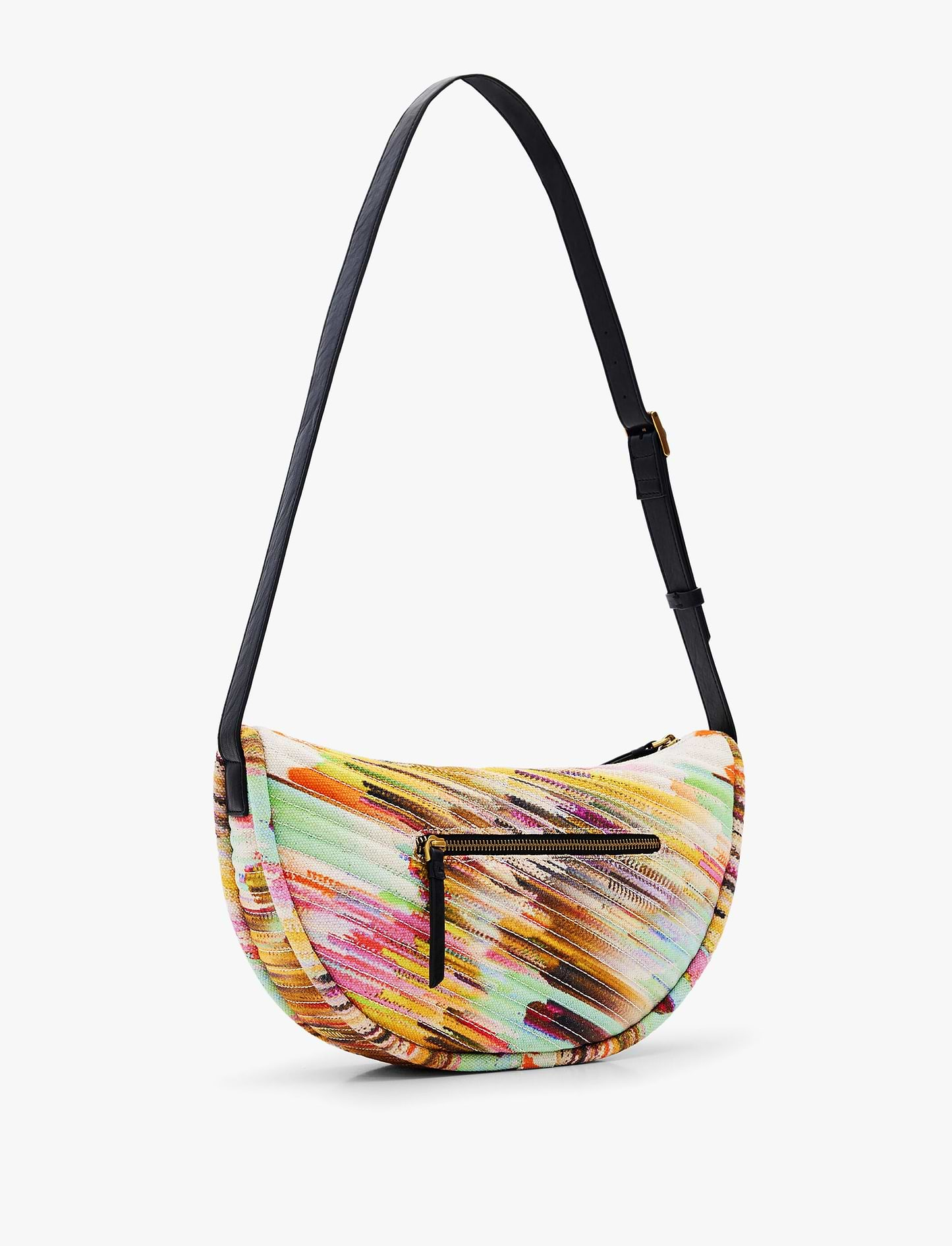 Desigual Bag Endocada Sheffeild - תיק כתף אובלי בצבע תותי פרוטי