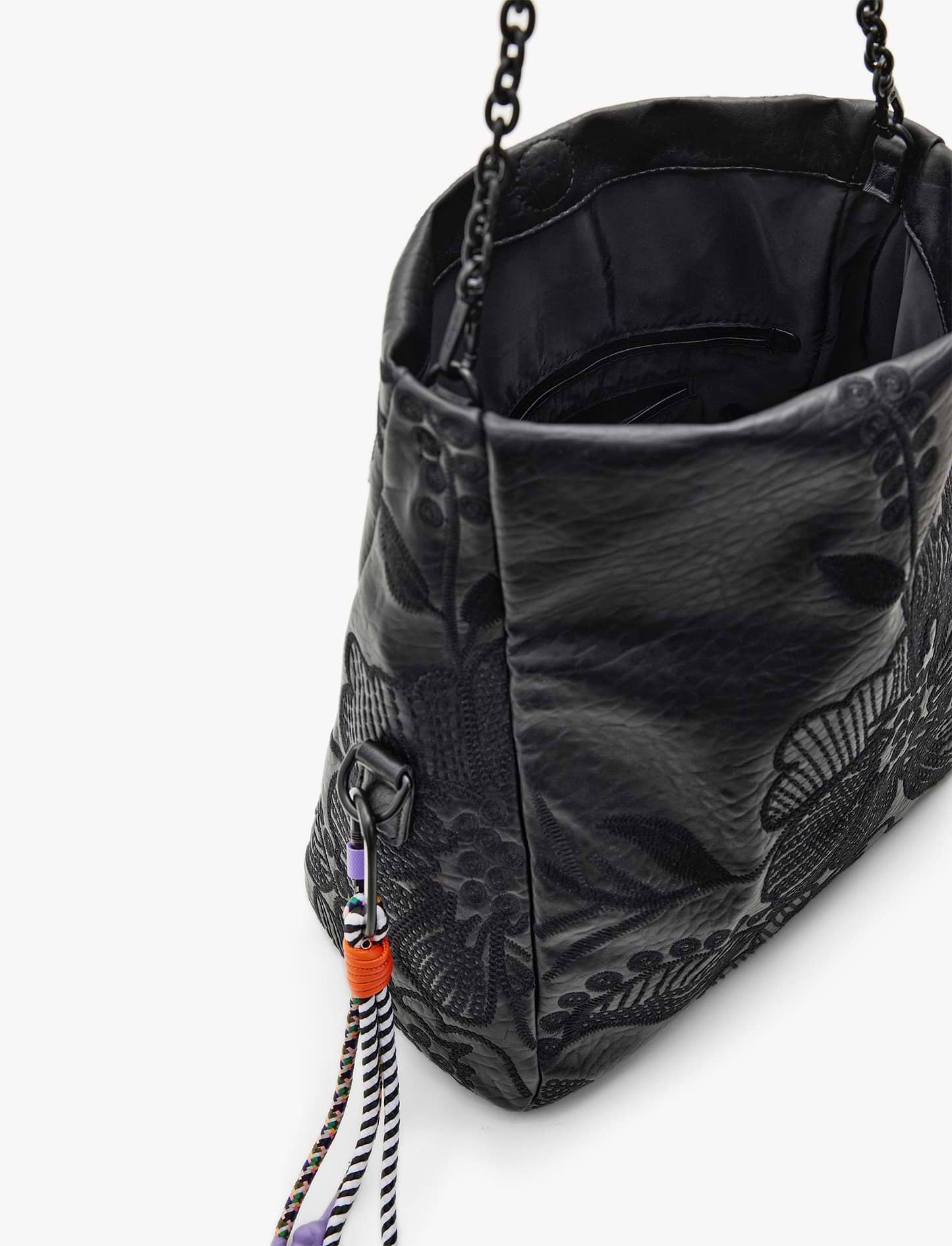 Desigual Bag Alpha Loverty 3.0 - תיק גב בצבע שחור