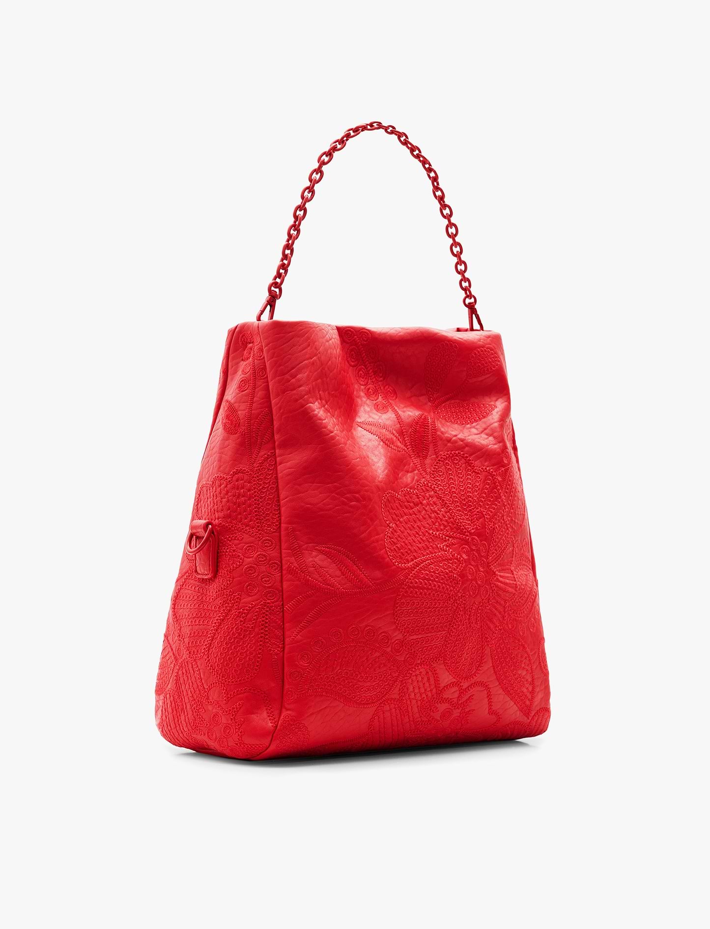 Desigual Bag Alpha Loverty 3.0 - תיק גב בצבע אדום עז