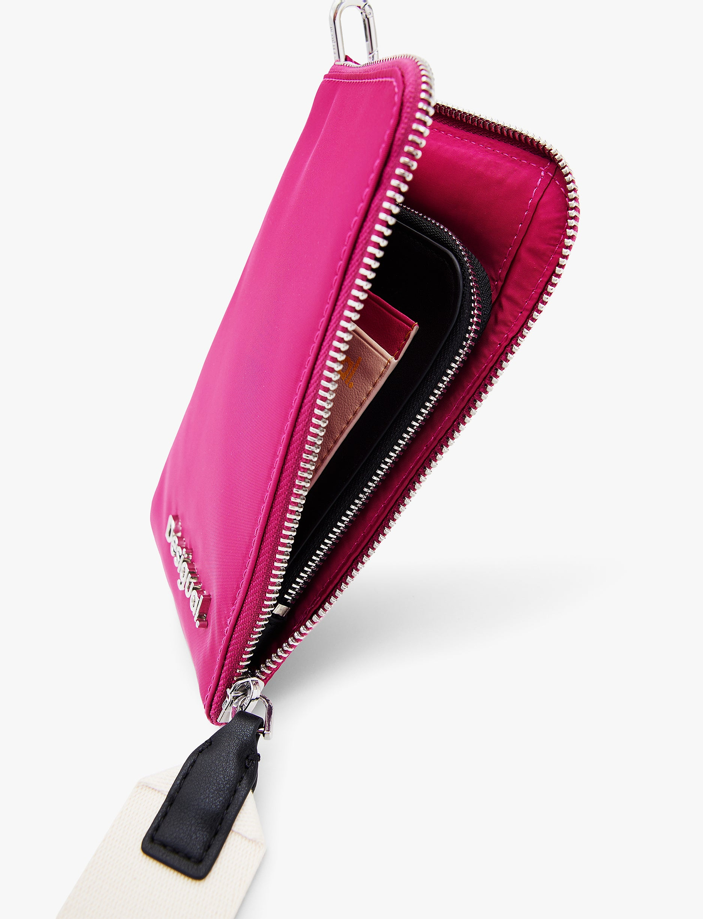 Desigual Priori Candela Wallet - ארנק דיזיגואל בצבע ורוד