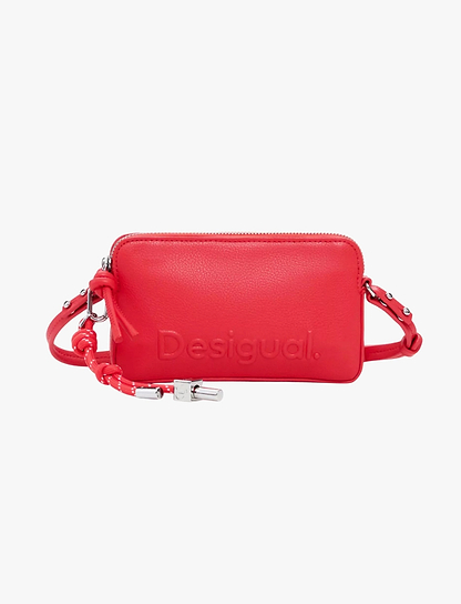Desigual Half Julia Wallet - ארנק דיזיגואל לנשים בצבע קורל