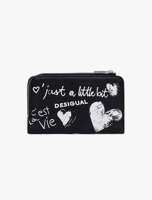 Desigual Mone Seshat Emma 2.0 25WAYP44 - ארנק דיזיגוואל שחור לנשים