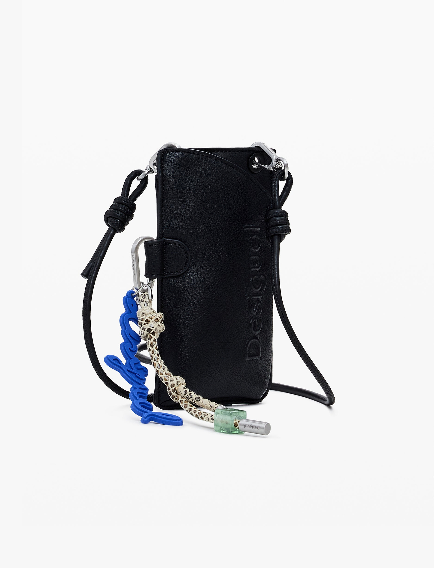 Desigual Mone Half Logo Milton 25WAYP06 - ארנק דיזגוואל שחור לנשים