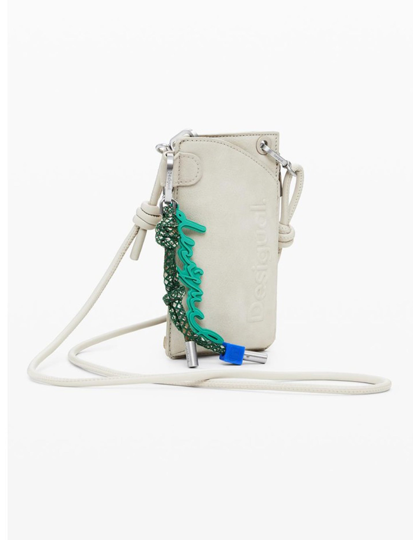 Desigual Mone Half Logo Milton Piedra 25WAYP26 - ארנק דיזגוואל חום לנשים