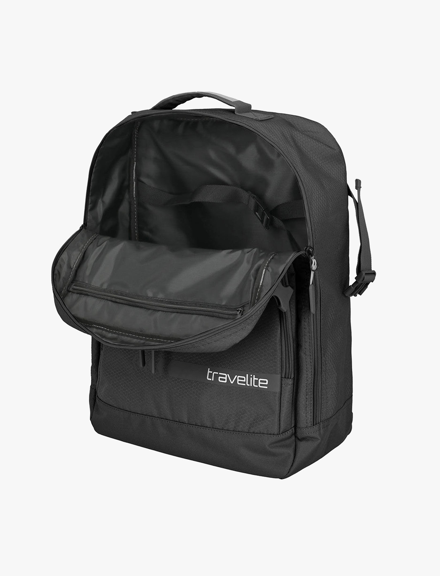 Travelite KICK OFF Backpack M - תיק גב טרוולייט בצבע שחור