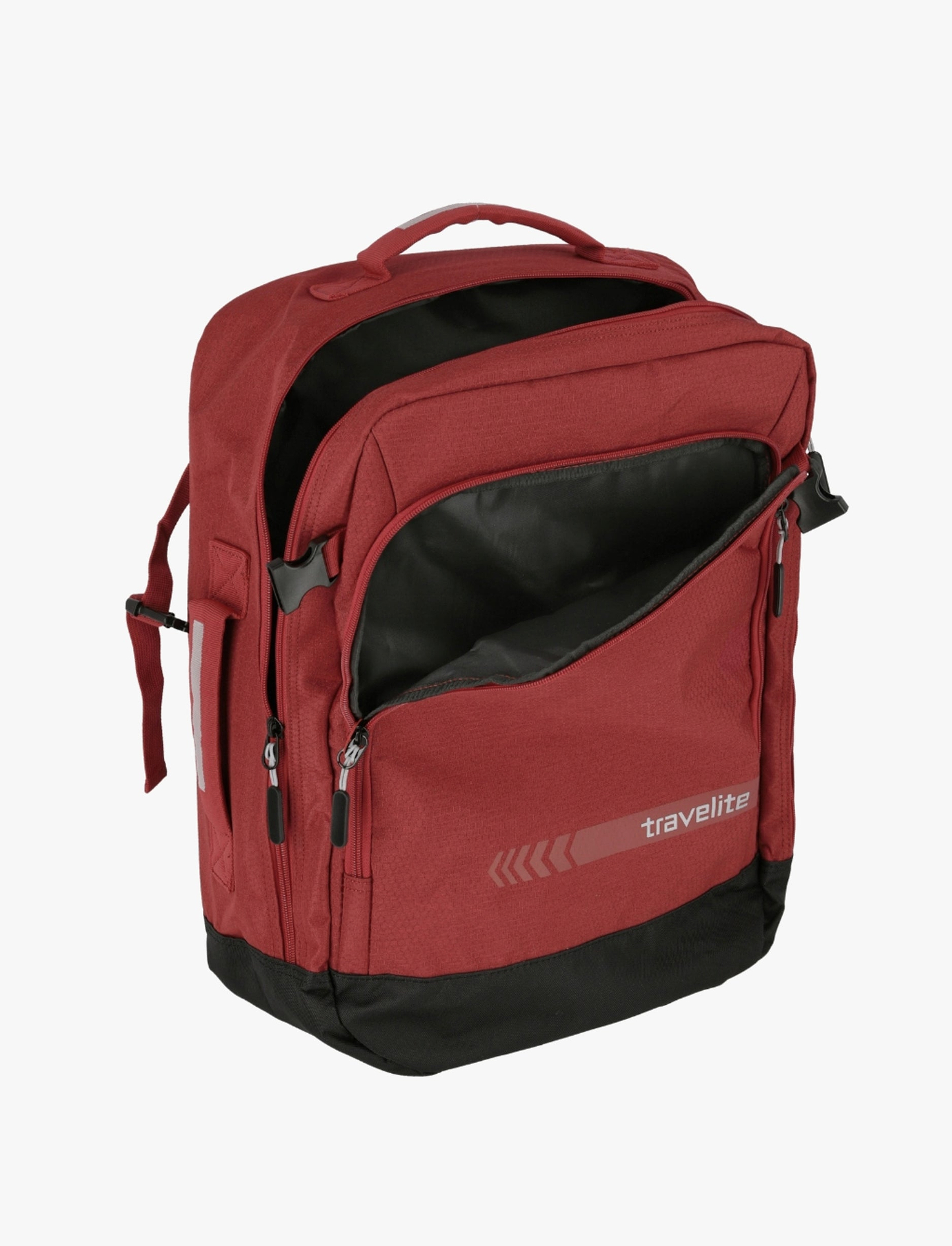 Travelite KICK OFF Backpack M - תיק גב טרוולייט בצבע אדום