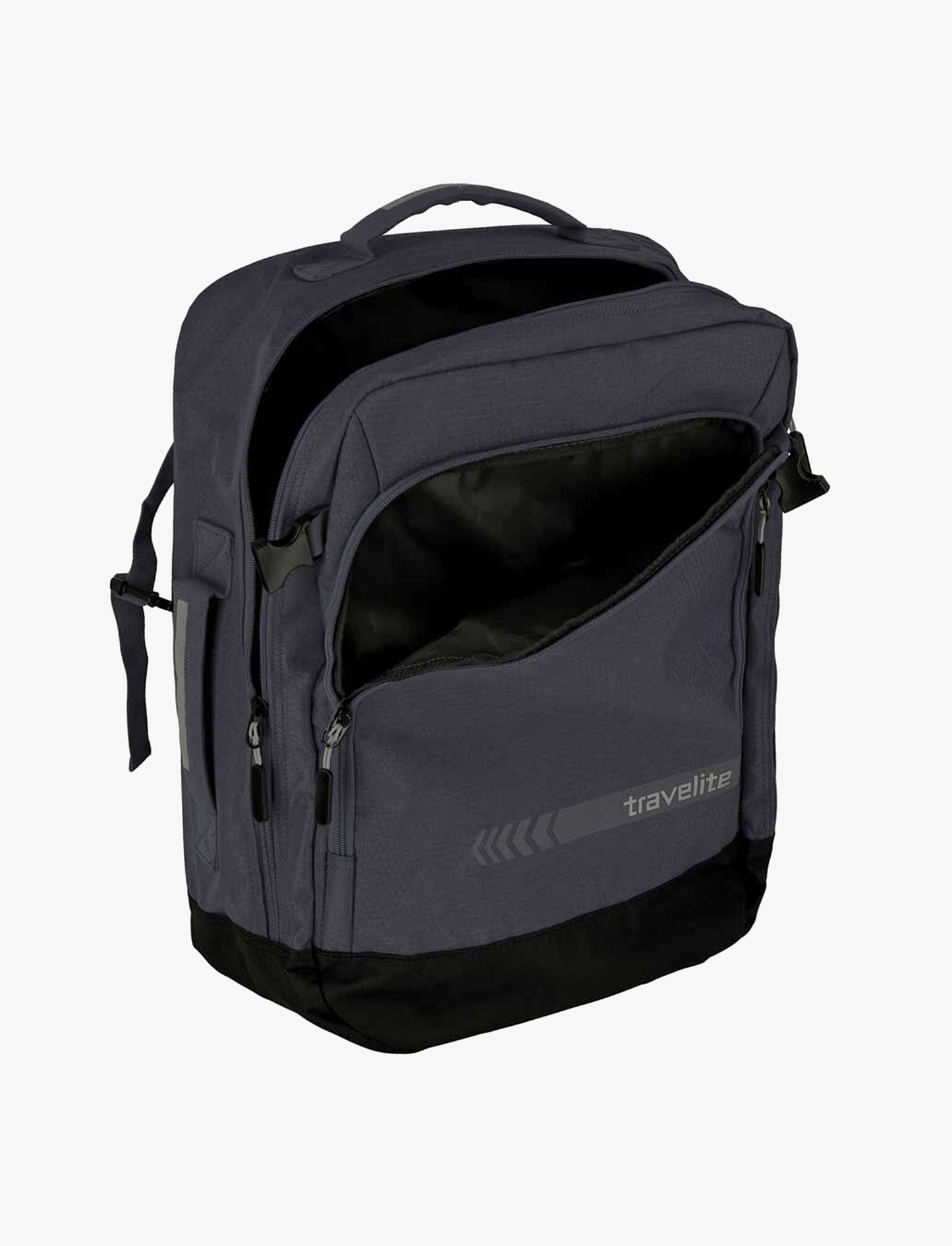 Travelite KICK OFF Backpack M - תיק גב טרוולייט בצבע אפור פחם