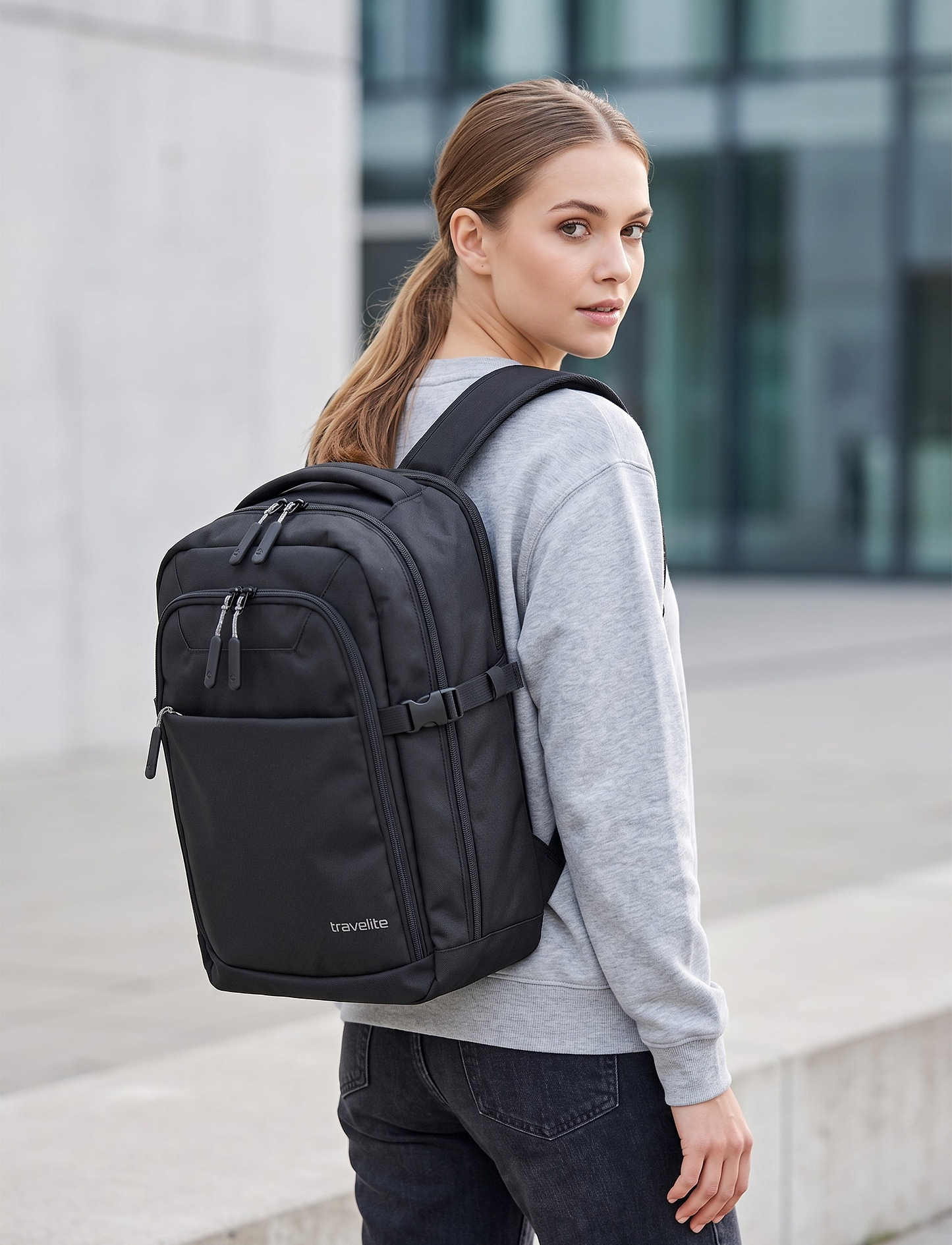 Travelite Kick Off Backpack L Cabin - תיק גב טרוולייט