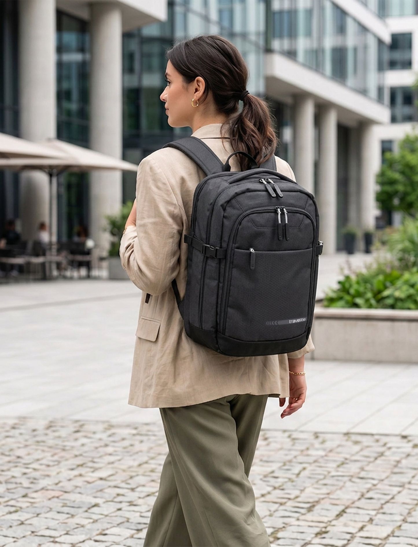 Travelite Kick Off Backpack L Cabin - תיק גב טרוולייט