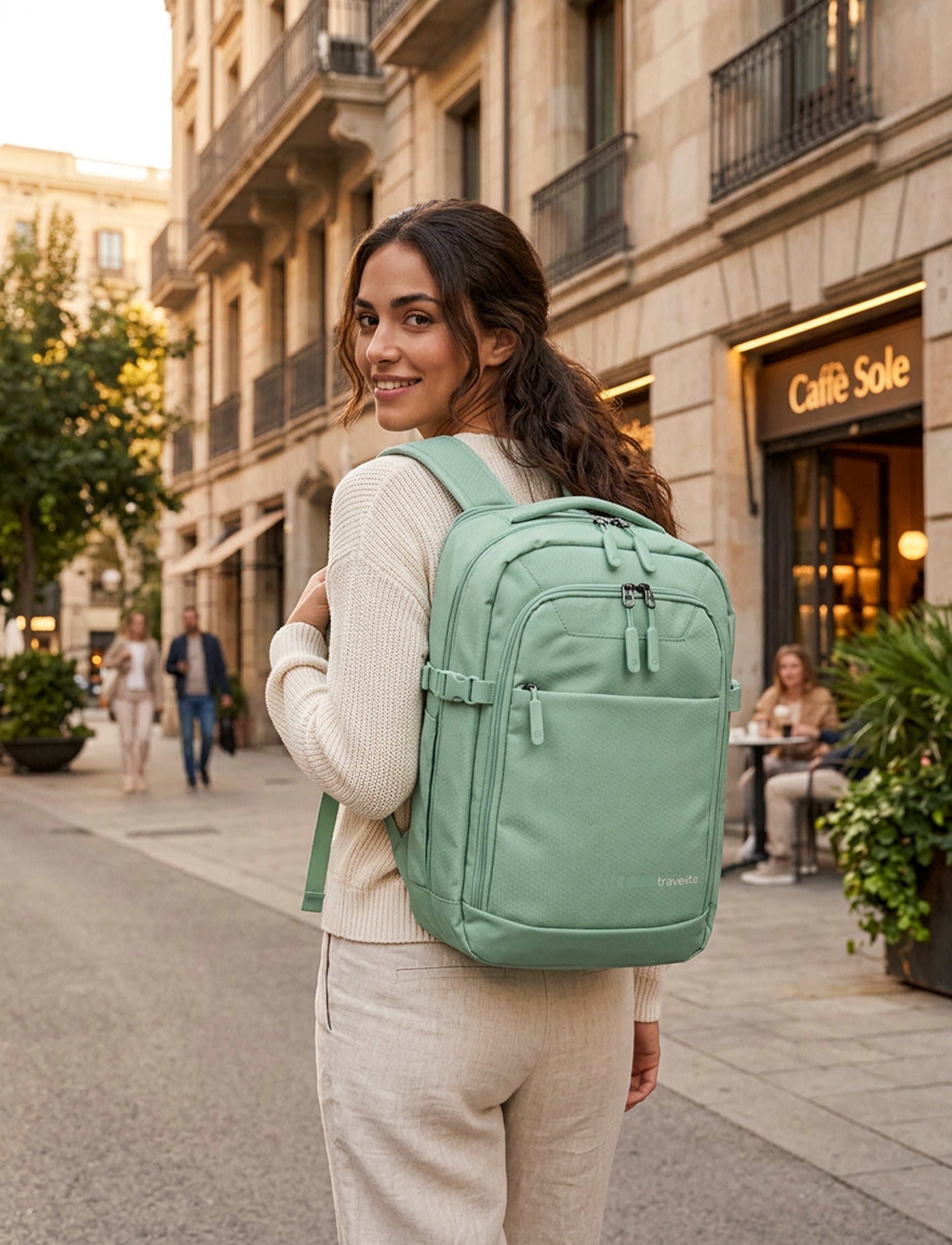 Travelite Kick Off Backpack L Cabin - תיק גב טרוולייט