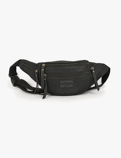 Lee Cooper - תיק פאוץ' קנבס 11104 בצבע שחור