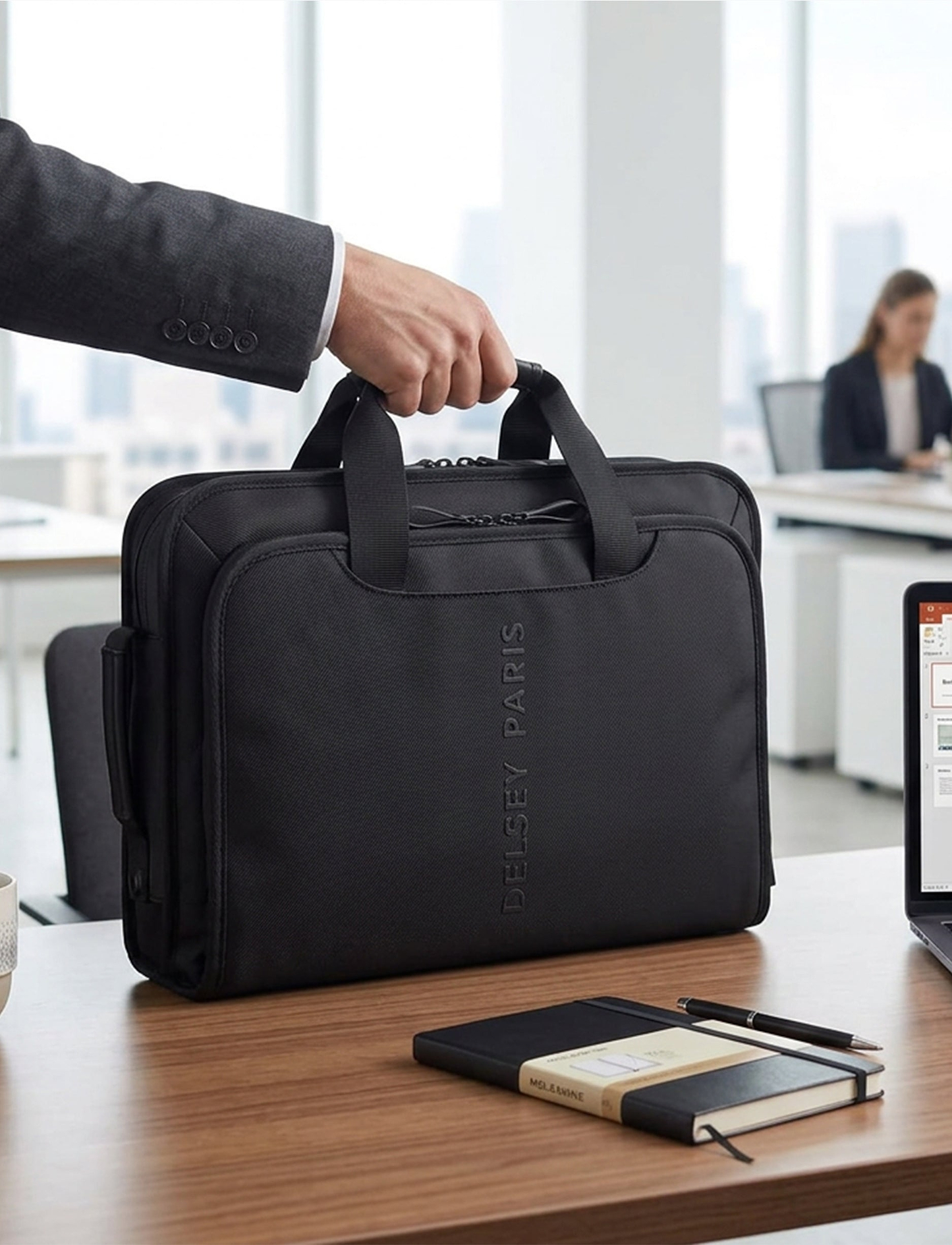 Delsey Arche Bag 2CPT - תיק גב למחשב דלסי 14"