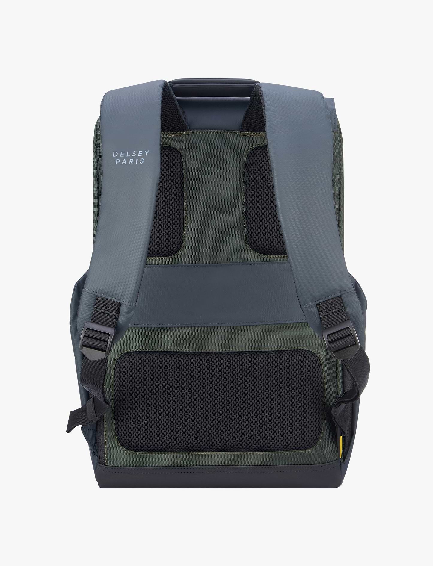Delsey Securflap - תיק גב דלסי למחשב נייד '15 בצבע ירוק צבאי