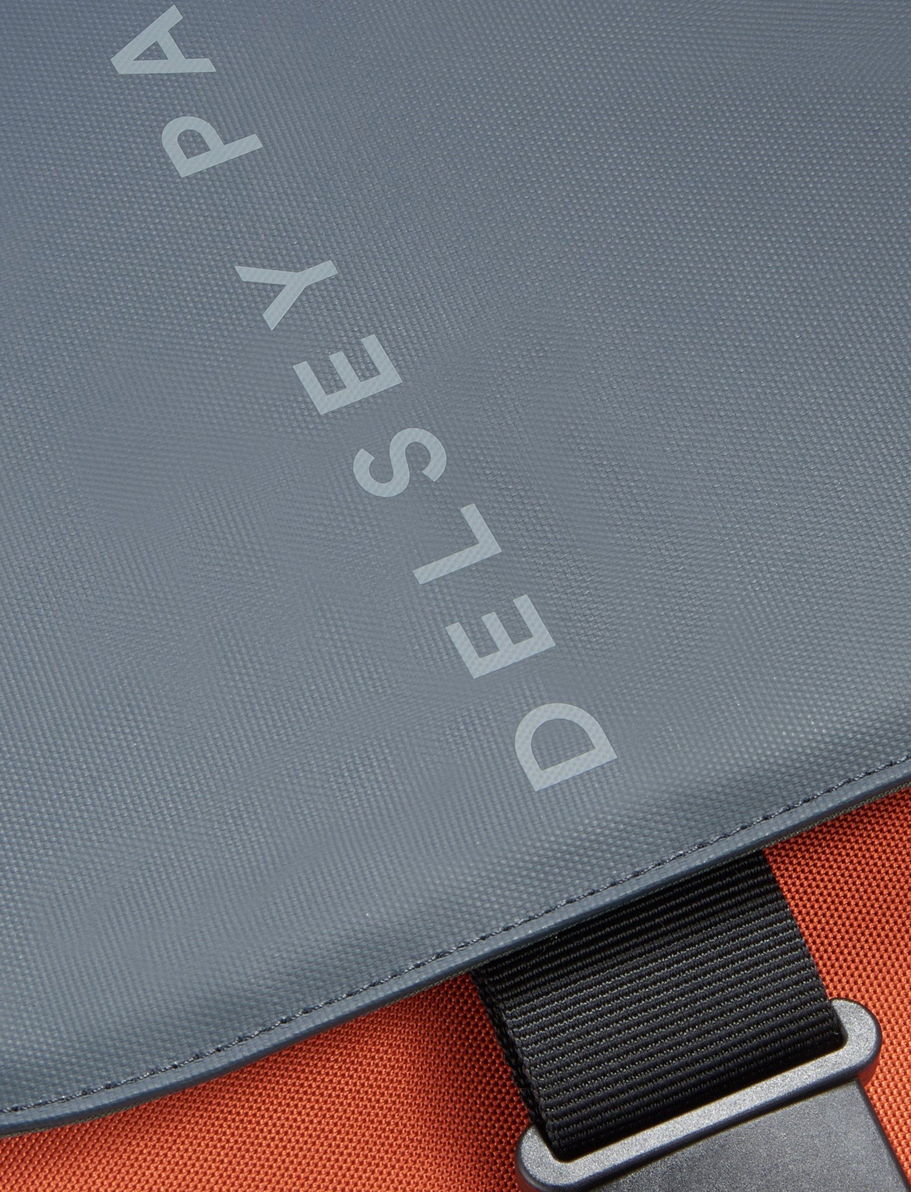 Delsey Securflap - תיק גב דלסי למחשב נייד '15 בצבע כתום