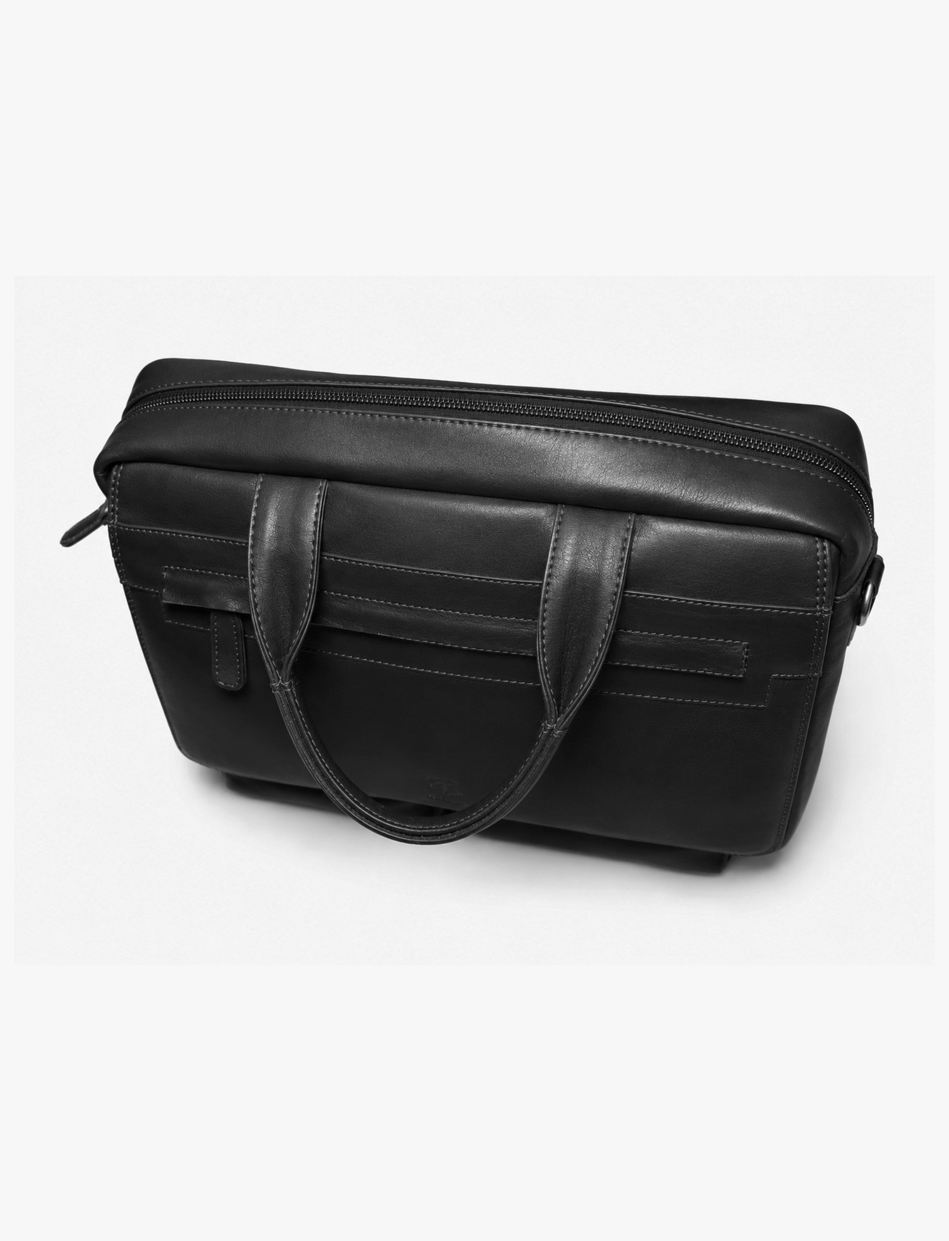 Lee Cooper 2324 - תיק מחשב מעור לי קופר בצבע שחור