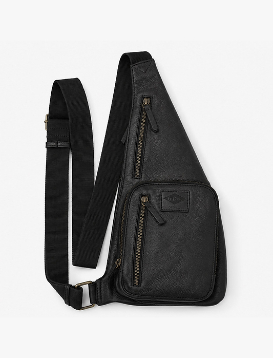 Lee Cooper Body Bag - תיק צד עור לי קופר לגברים