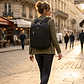 Delsey Pin Up 6 Backpack - תיק גב דלסי  6