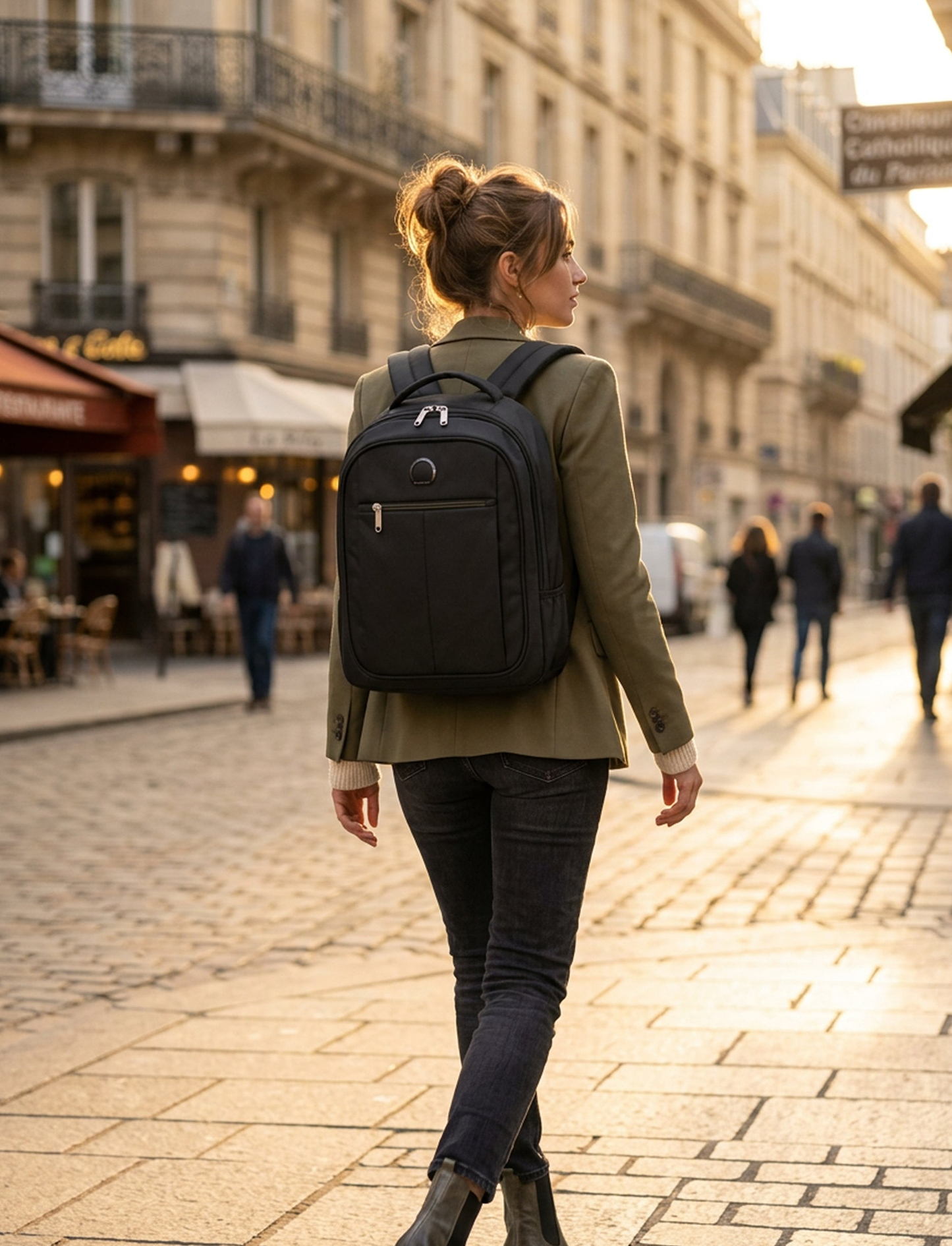 Delsey Pin Up 6 Backpack - תיק גב דלסי  6