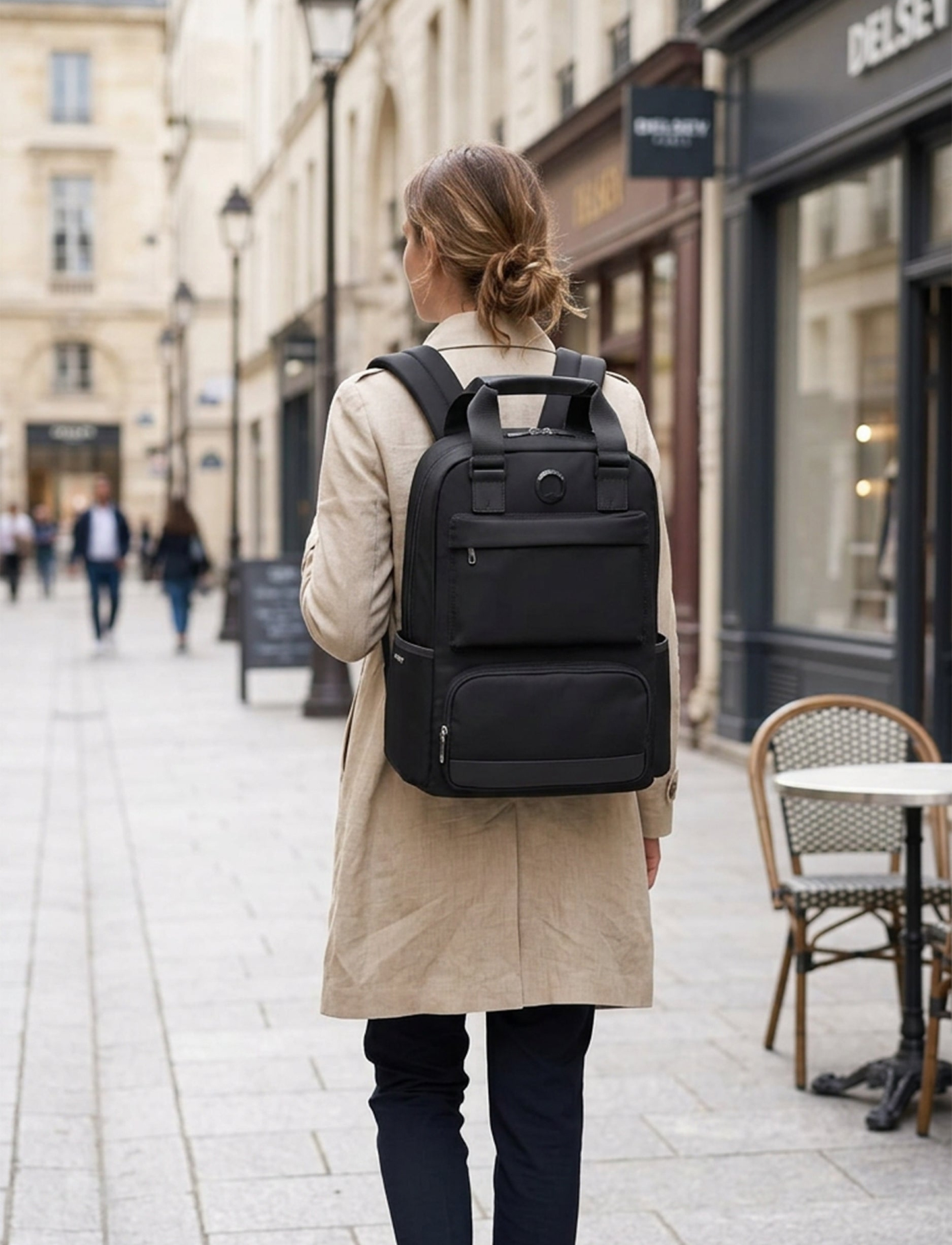 Delsey Legere Backpack 3727600 - תיק גב דלסי 15.6 אינץ'