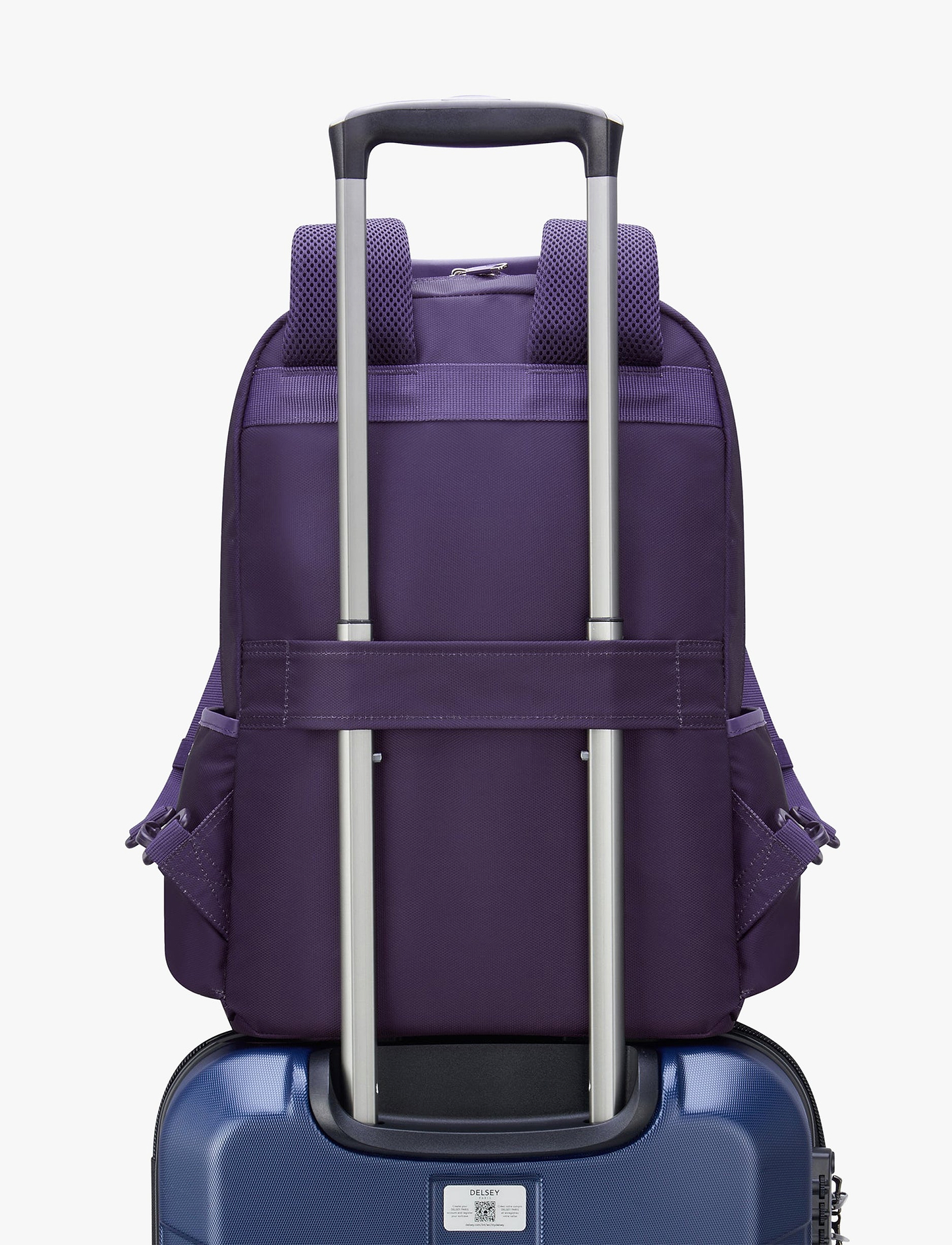 Delsey Legere Backpack 3727600 - תיק גב דלסי 15.6 אינץ' בצבע סגול
