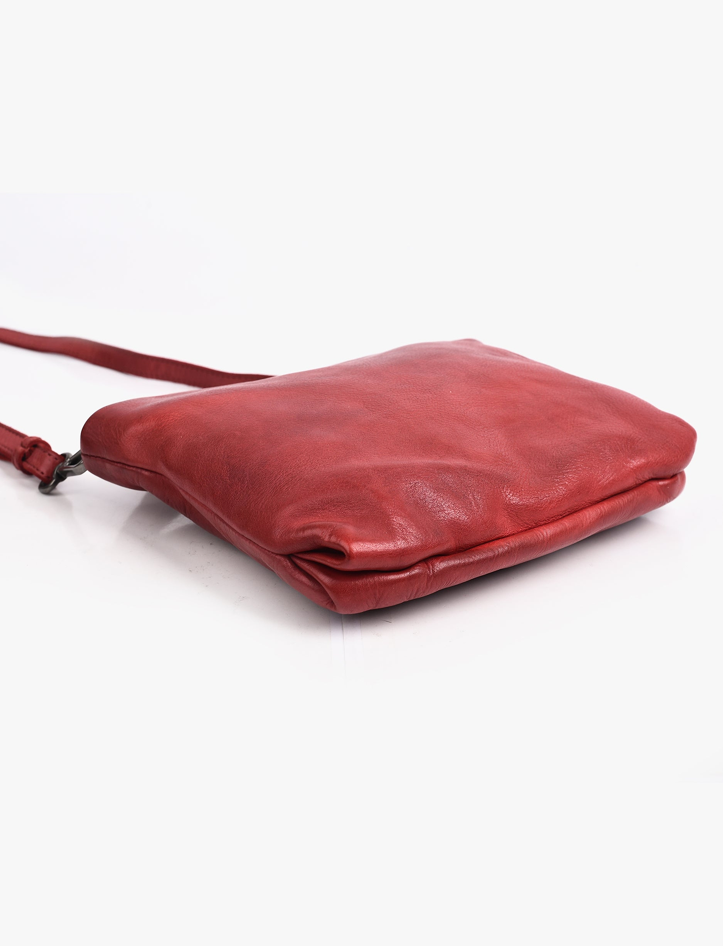 Yael Keidar 37657 - תיק צד אדום מעור לנשים יעל קידר