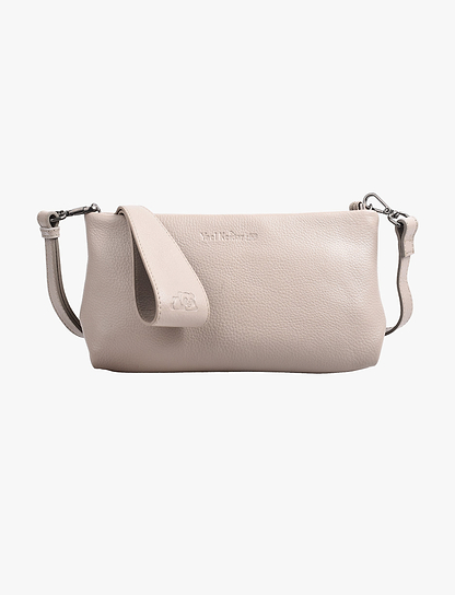 Yael Keidar 37658 - תיק צד בז' מעור לנשים יעל קידר